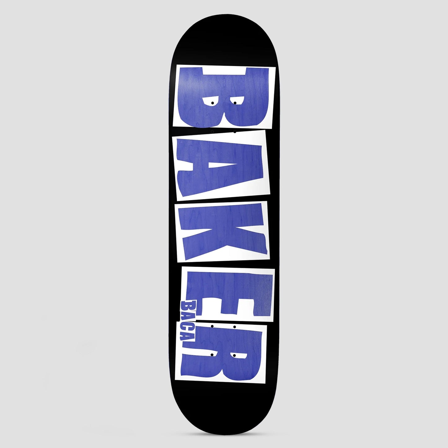 Baker 8.25 Baca Black Veneers Skateboard Deck