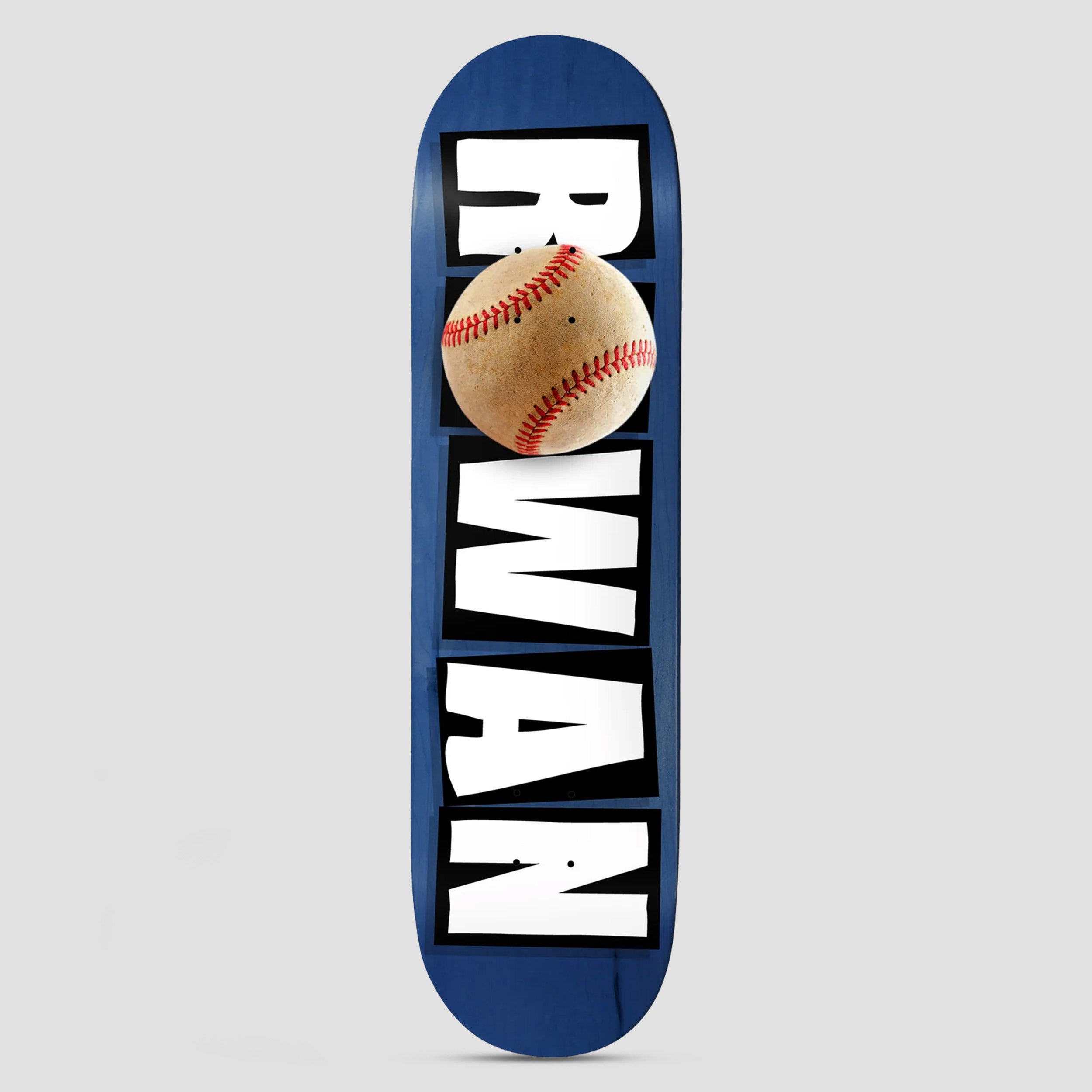 Baker 8.25 Rowan Zorilla Icon No Hitter Skateboard Deck