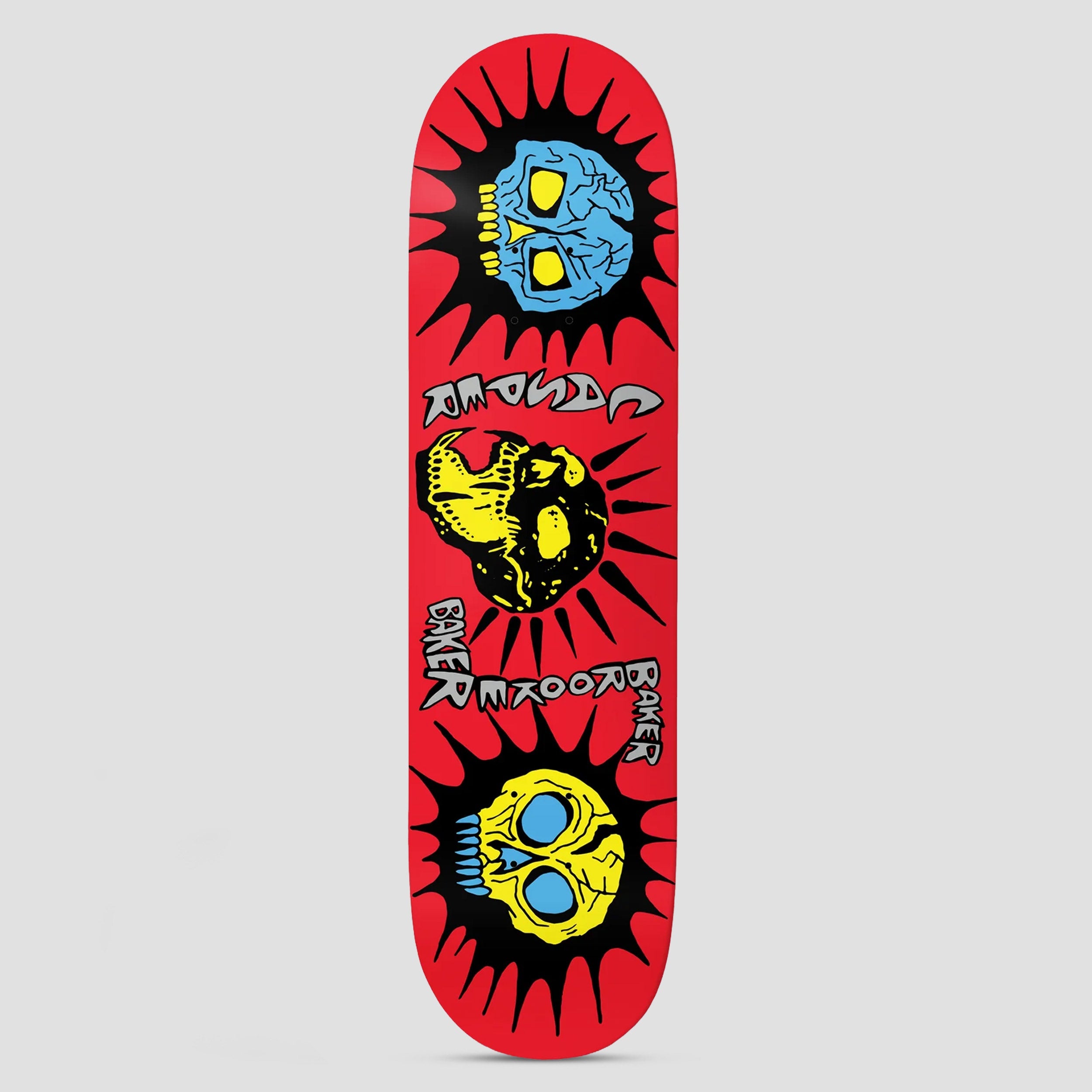 Baker 8.475 Casper Brooker Wide Jaw Skateboard Deck
