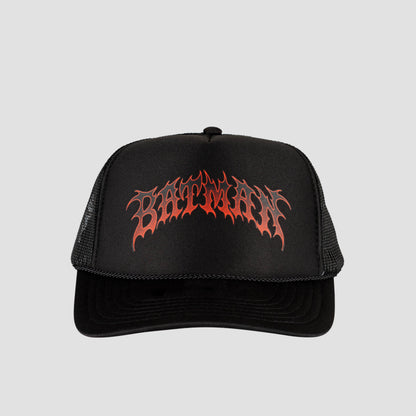 Welcome Batman Foam Front Trucker Hat Black