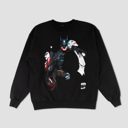 Welcome Harley & Joker Crew Fleece Black