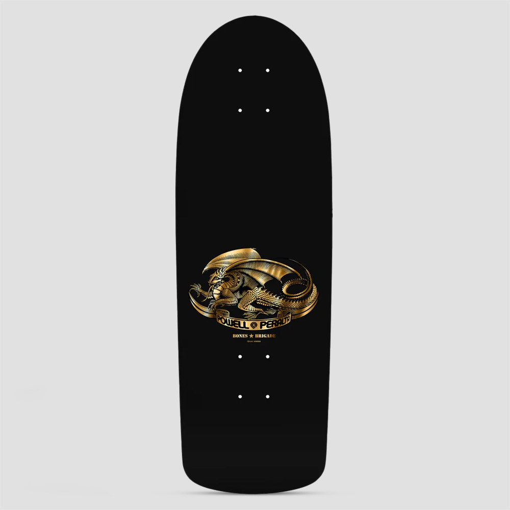 Bones Brigade 10.0 Tony Hawk Series 16 Skateboard Deck Black / Gold