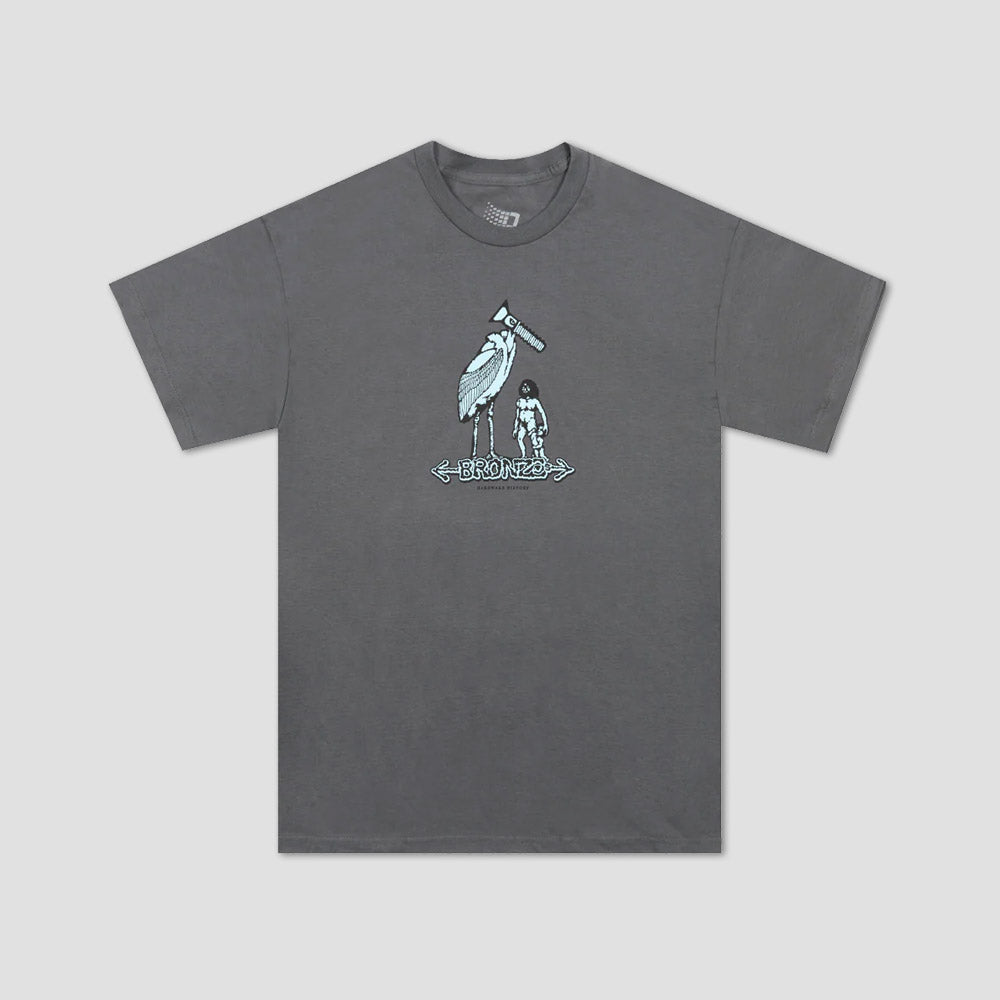 Bronze Hardware History T-Shirt Charcoal
