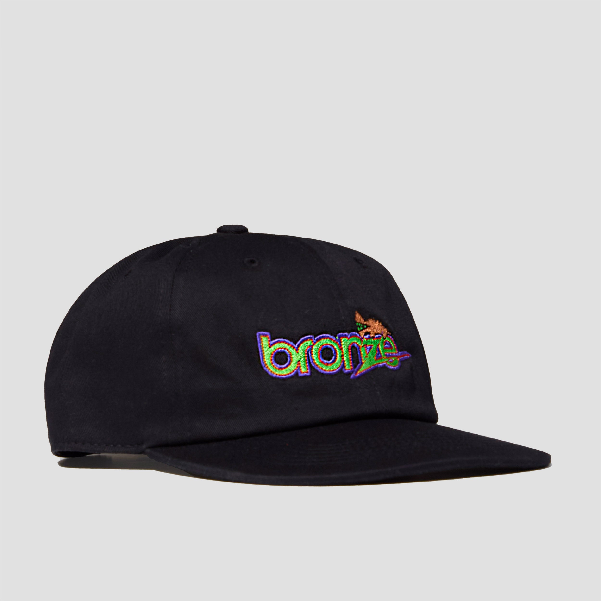 Bronze Soccer Cap Black