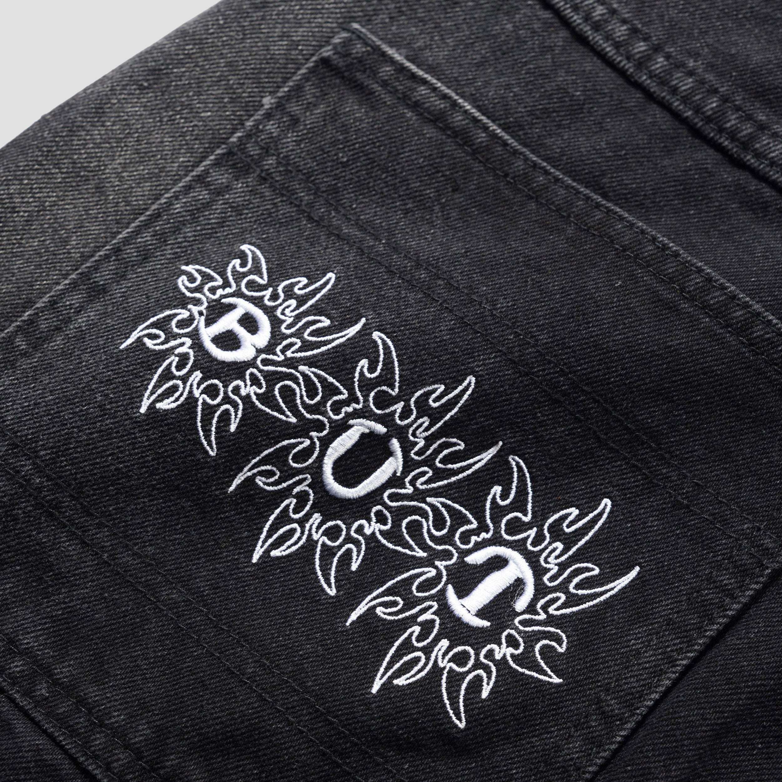 Butter Goods Bronco Denim Jeans Washed Black