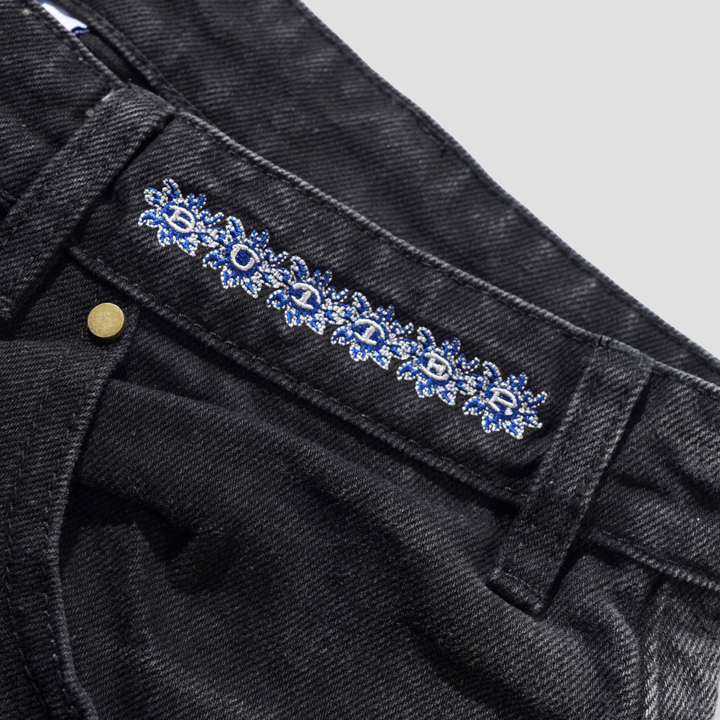 Butter Goods Bronco Denim Jeans Washed Black