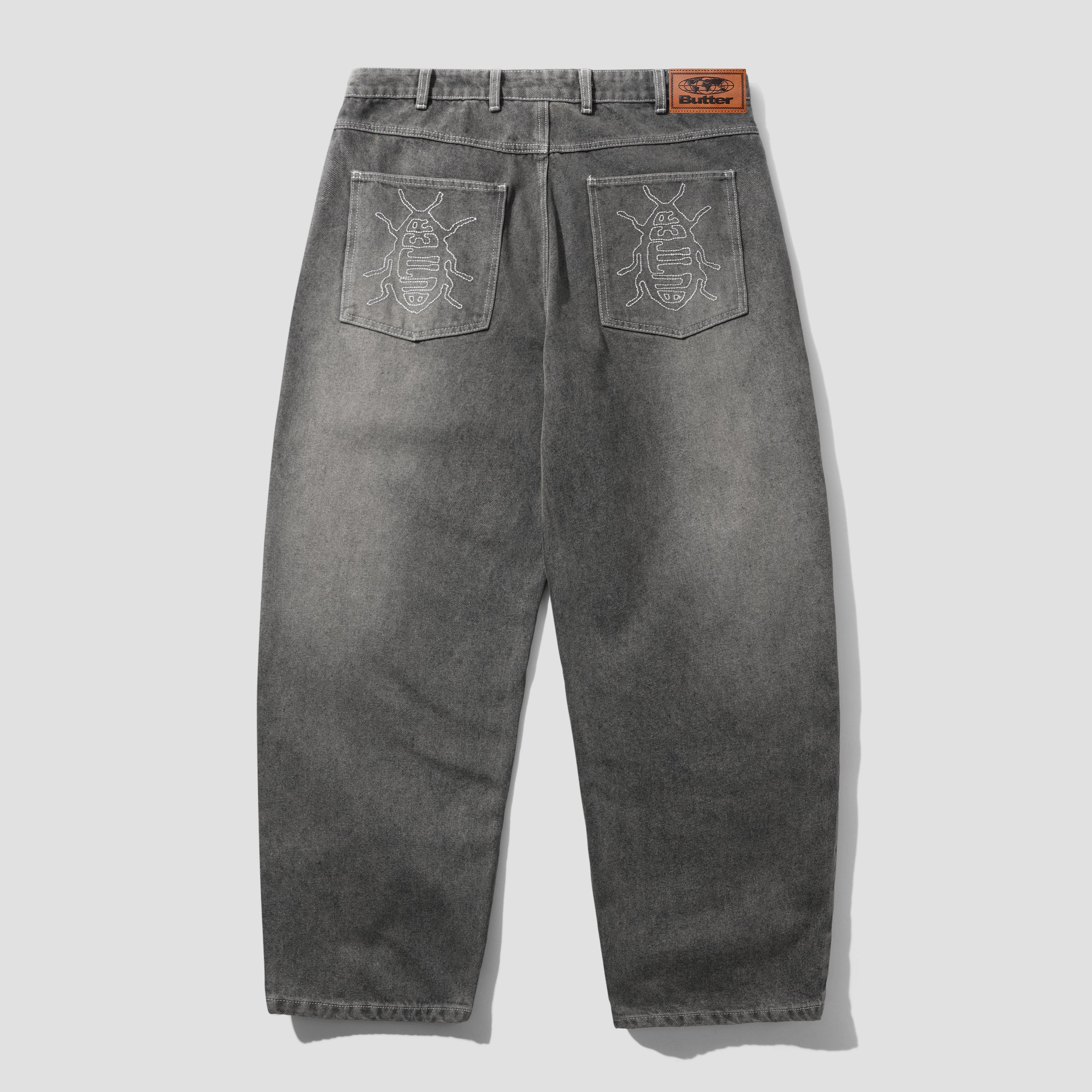 Butter Goods Roach Denim Jeans Black Wash