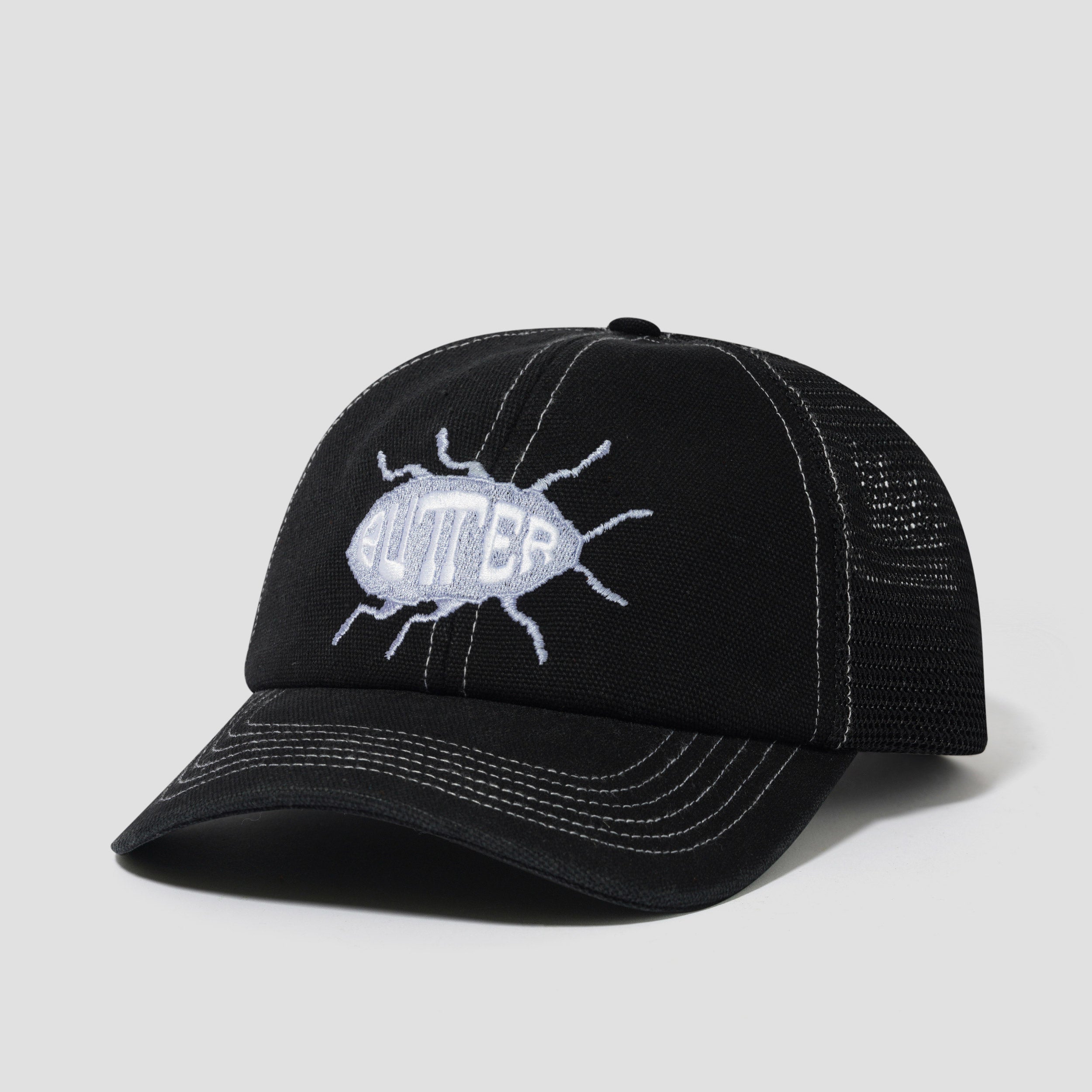 Butter Goods Roach Trucker Cap Black