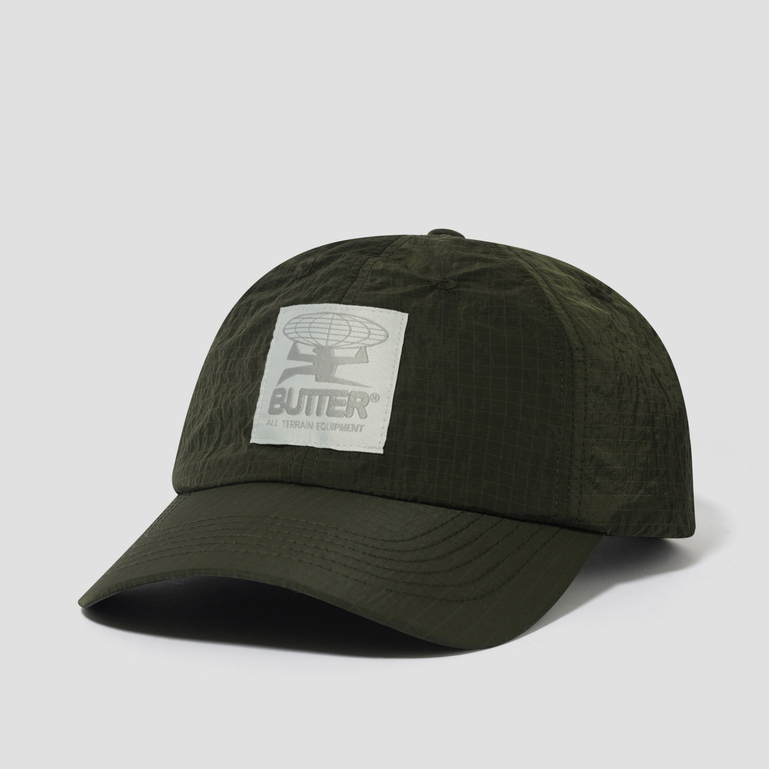 Butter Goods Terrain 6 Panel Cap Faded Black