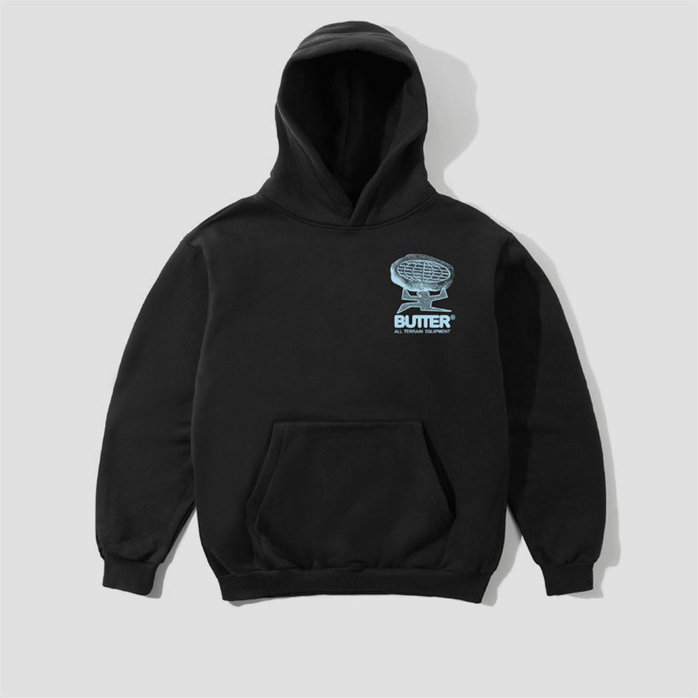 Butter Goods Terrain Pullover Hood Black
