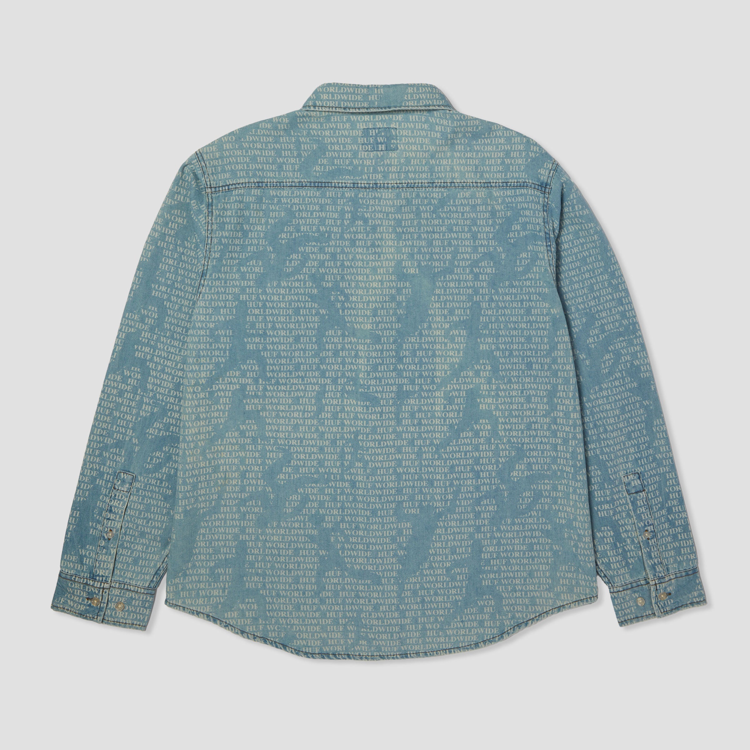 HUF Ceremony Denim Shirt Indigo