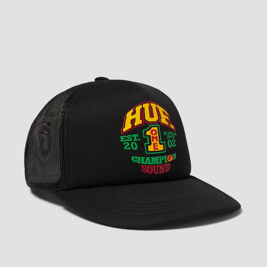 HUF Champion Sound Trucker Hat Black