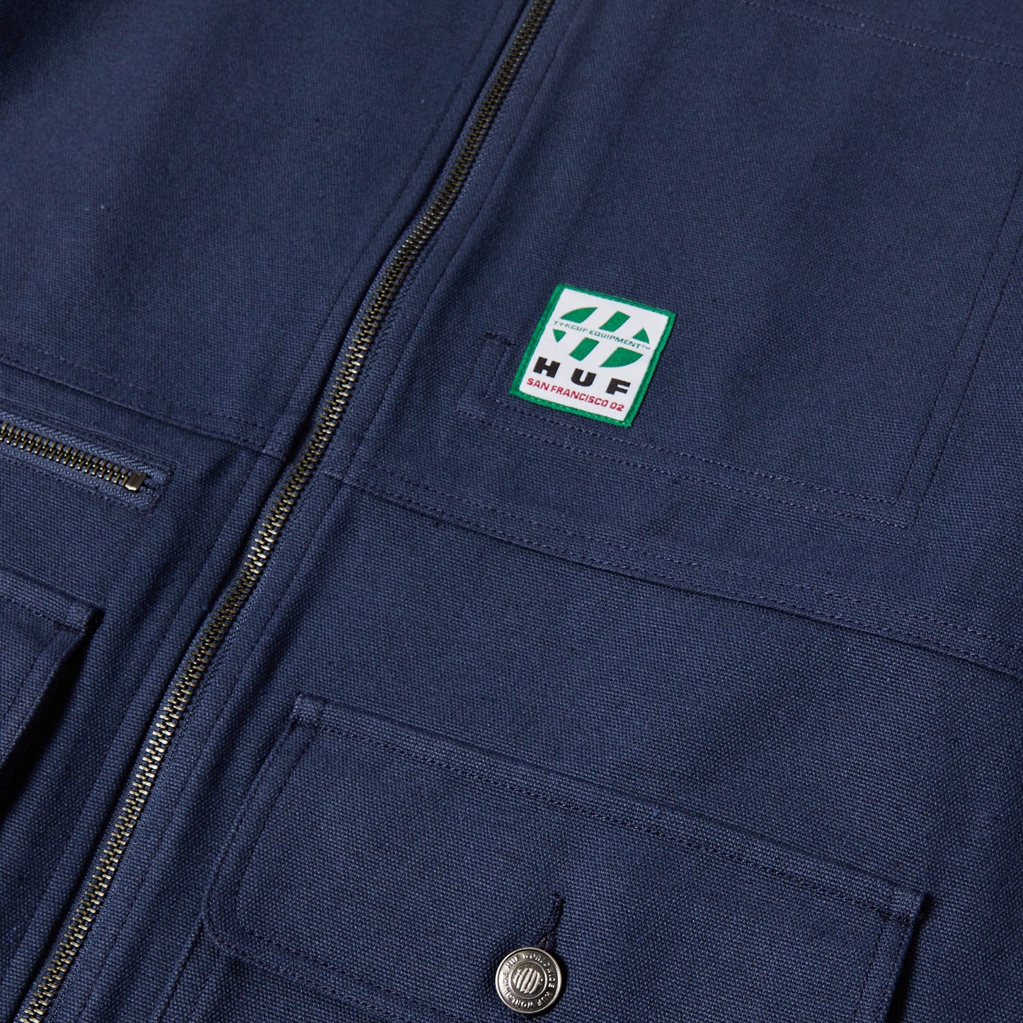 HUF Chilton Chore Jacket Navy