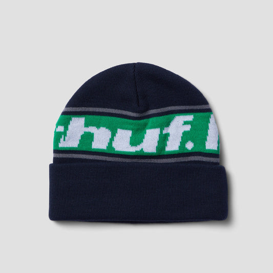 HUF Continual Cuff Beanie Navy