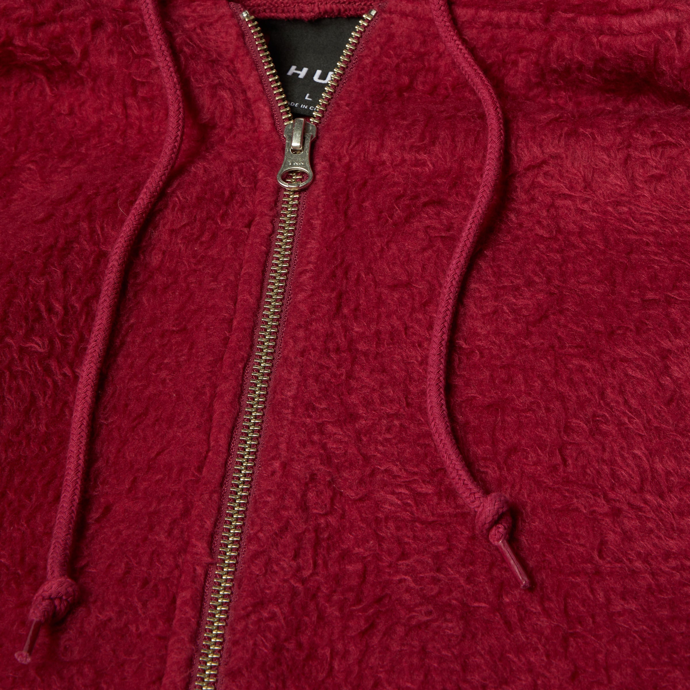 HUF Corso Heavyweight Zip Hood Berry