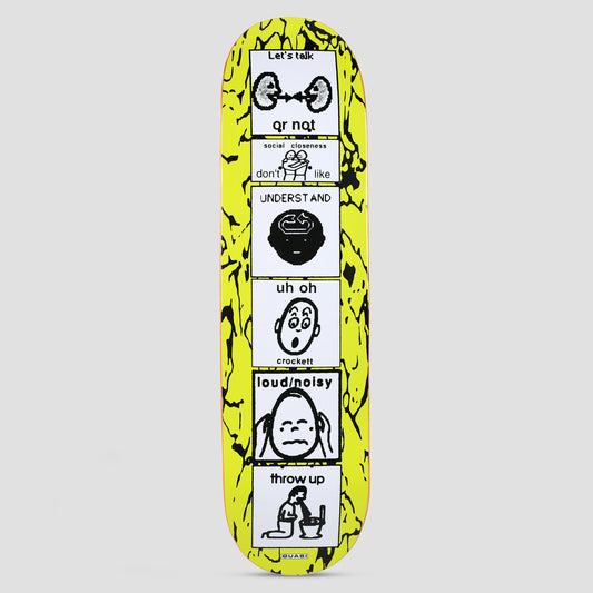 Quasi 8.25 Crockett The Puker Skateboard Deck