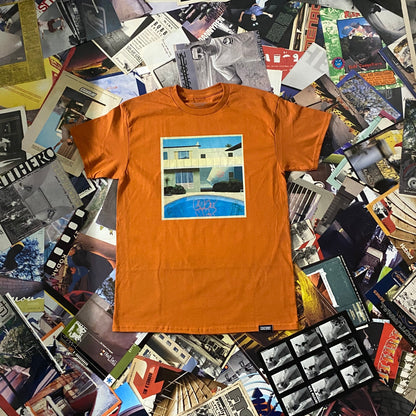 Lost Art - Crockney Tee - Texas Orange