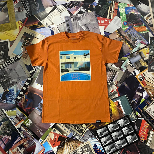 Lost Art - Crockney Tee - Texas Orange