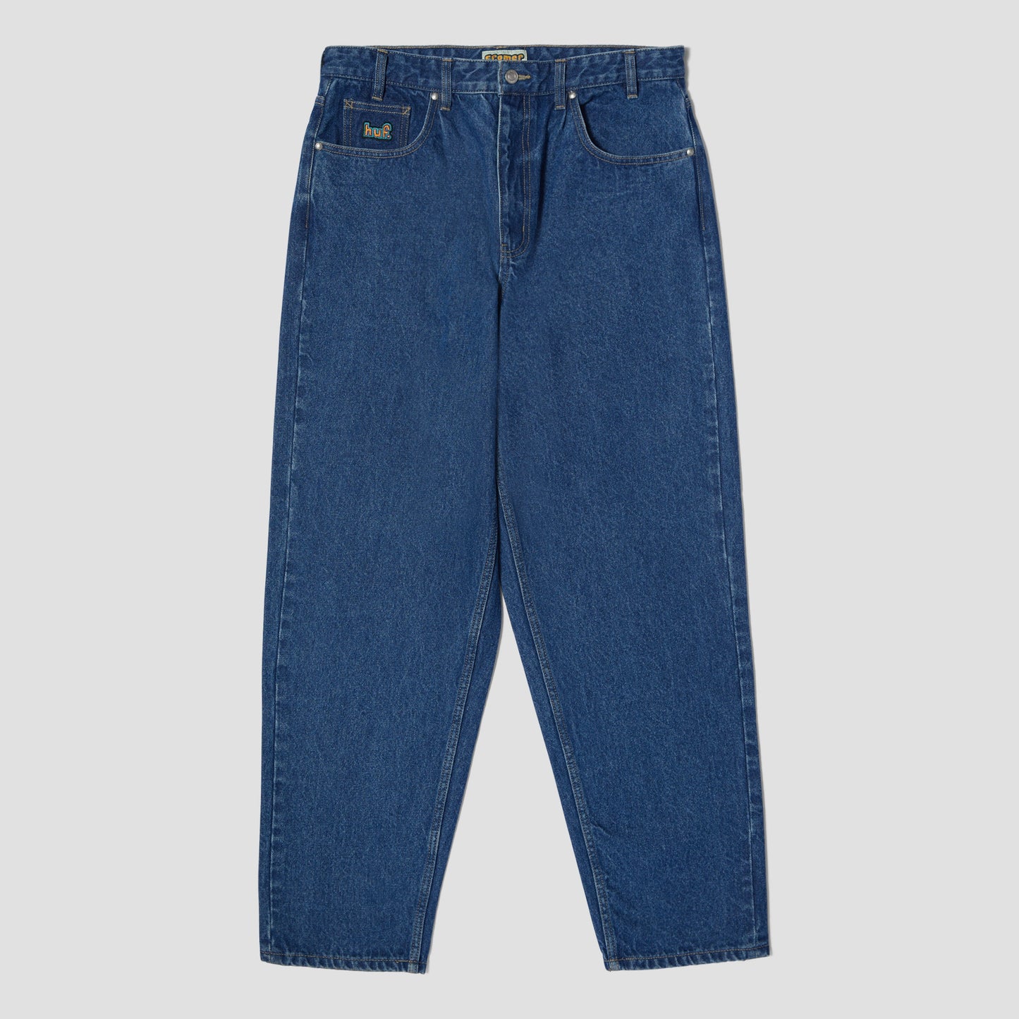 HUF Cromer Pant Stone Wash Indigo