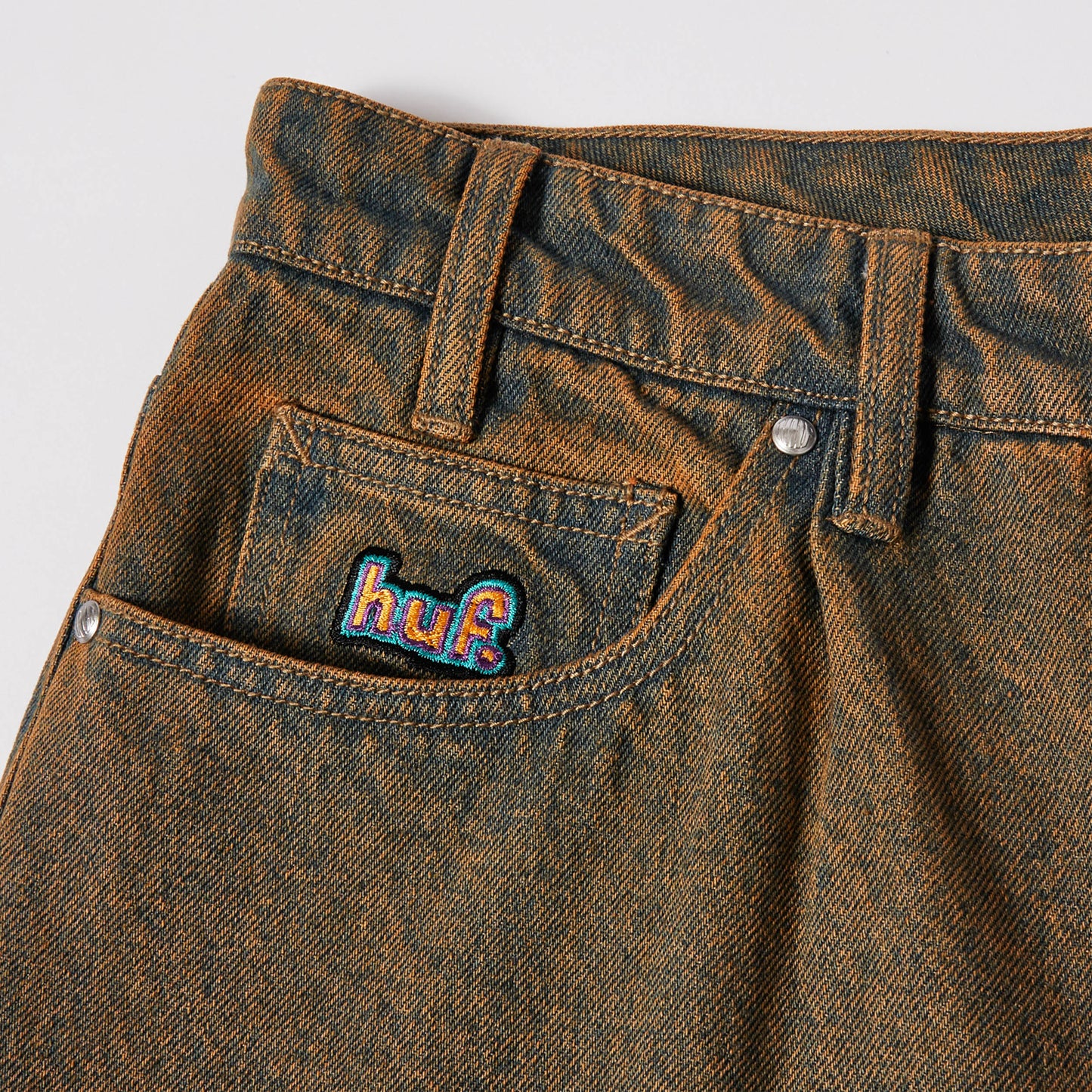 HUF Cromer Washed Pant Burnt Blue