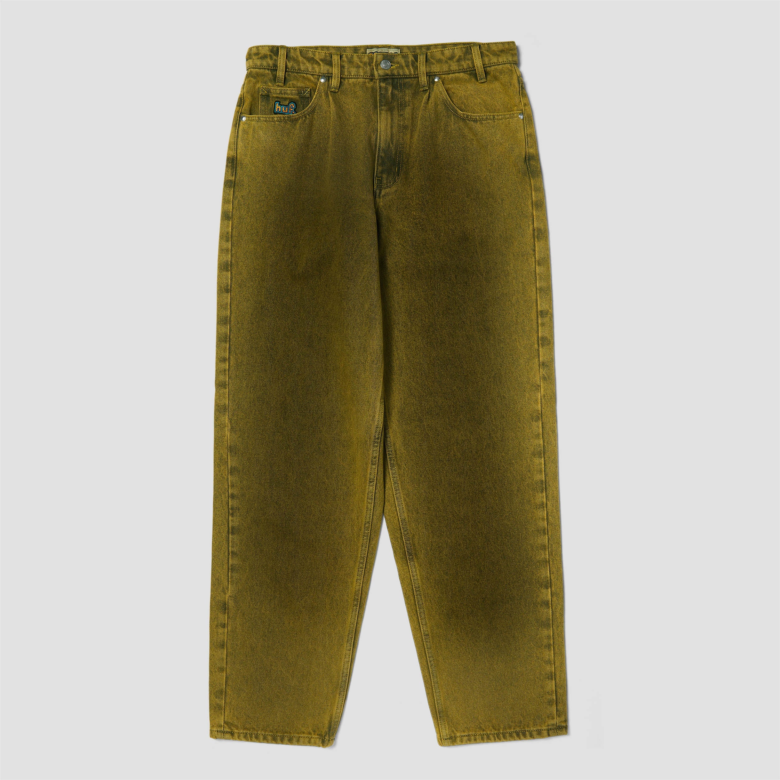 Huf Cromer Washed Pant Tarragon
