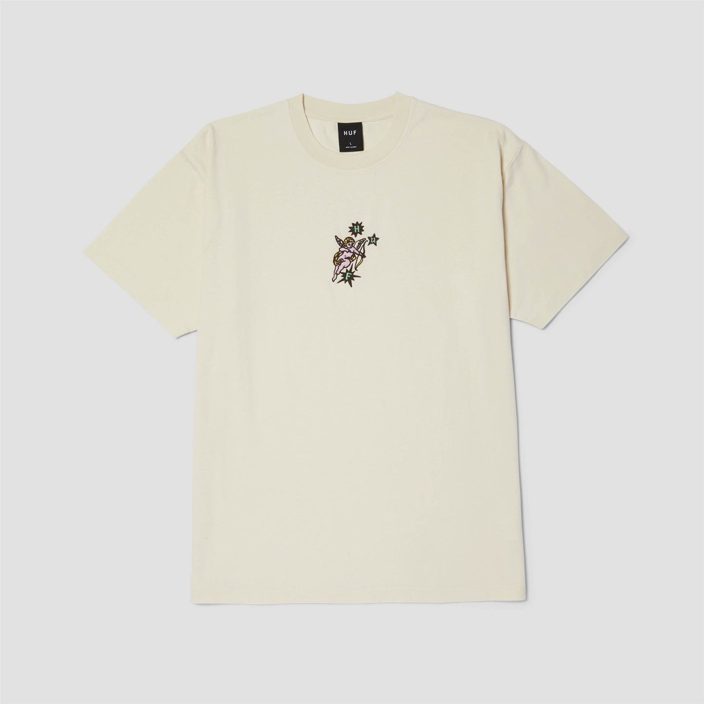 HUF Cupid Shortsleeve Washed T-Shirt Natural