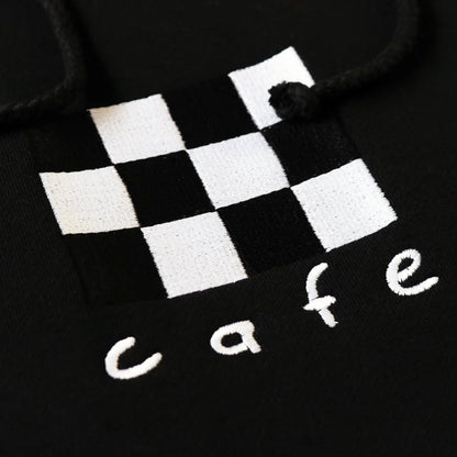 Skateboard Cafe Checkerboard Hood Black