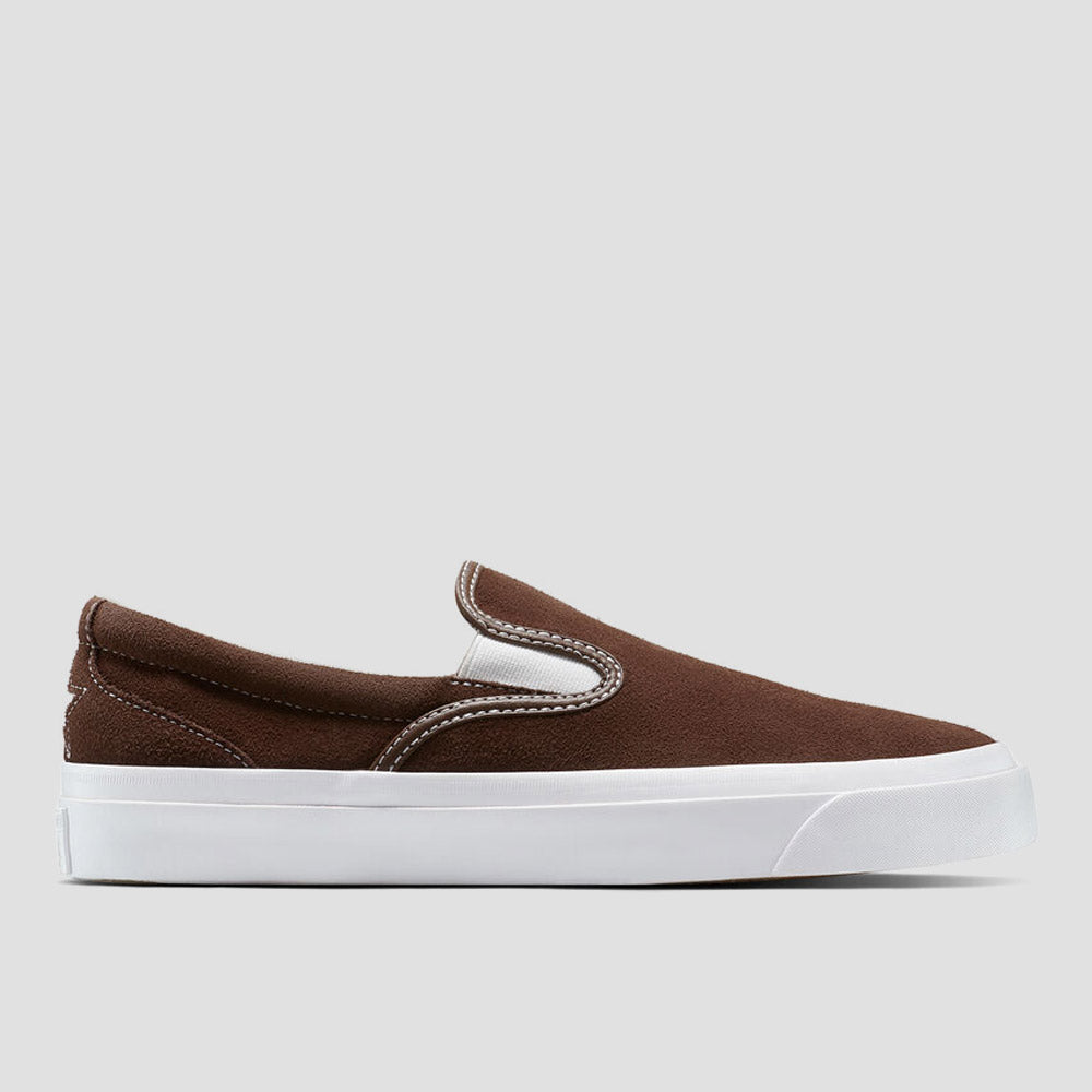 Converse One Star CC Pro Slip Skate Shoes Totally Fudged / White / Gum