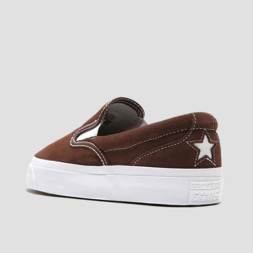 Converse One Star CC Pro Slip Skate Shoes Totally Fudged / White / Gum