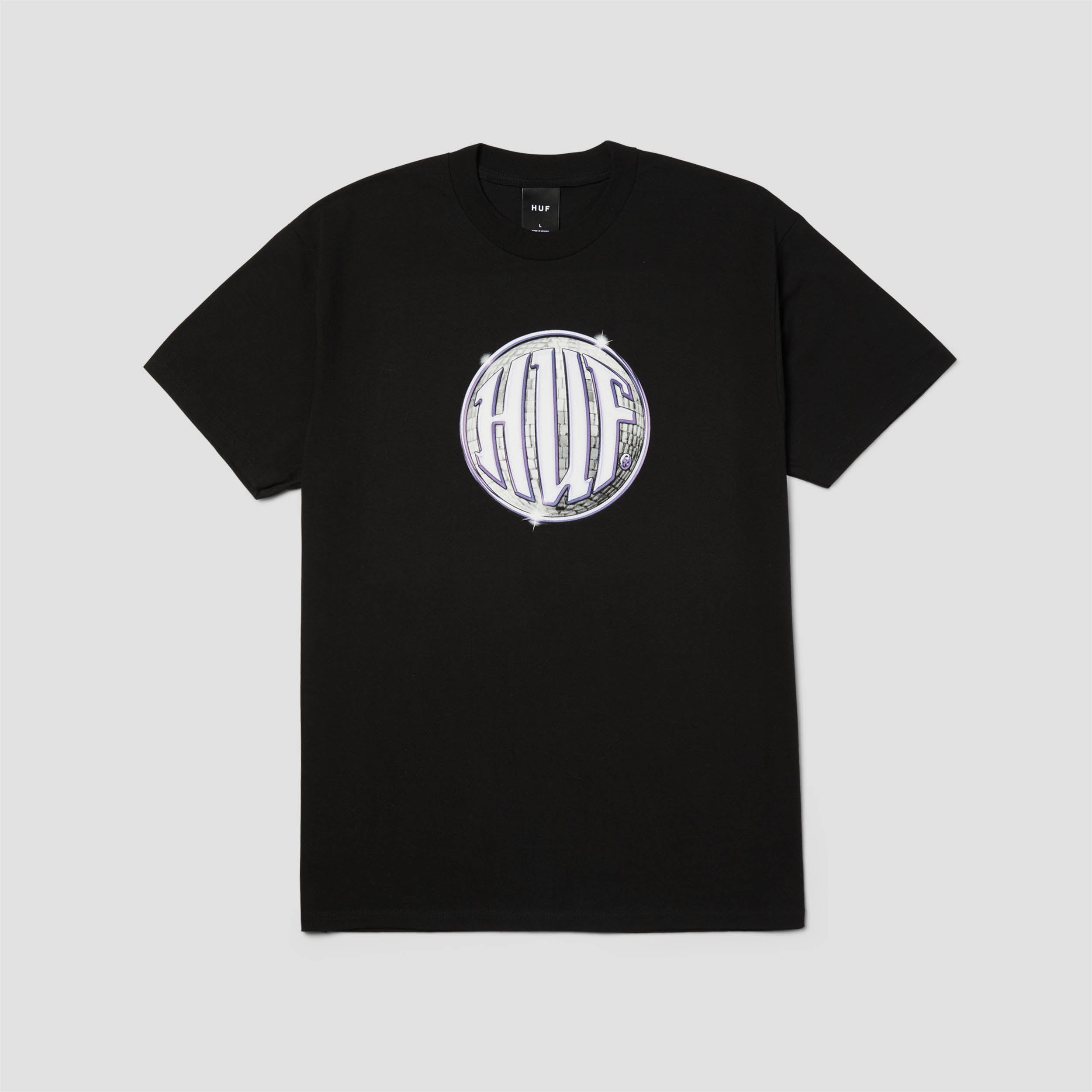 Huf D Zone T-Shirt Black