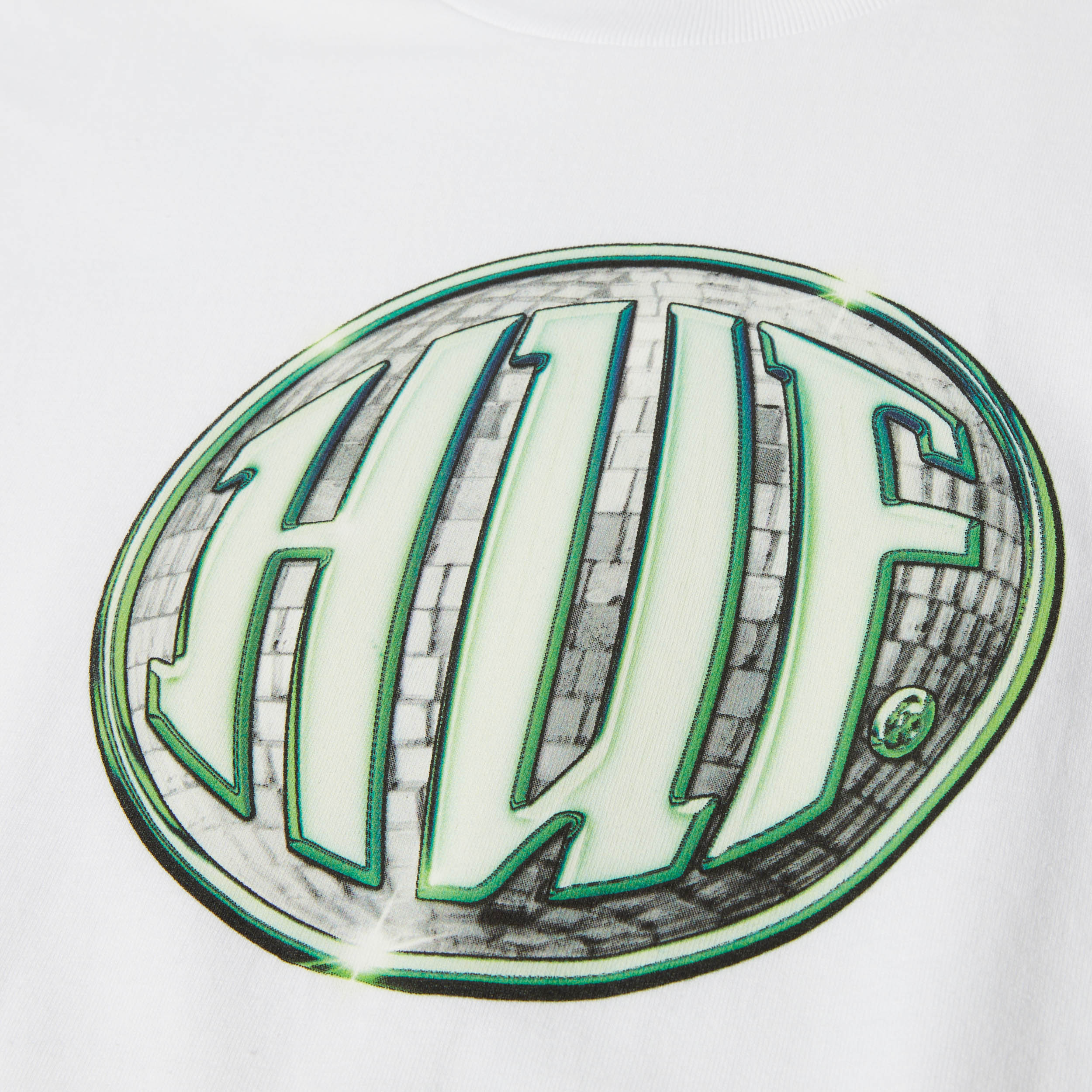 Huf D Zone T-Shirt White
