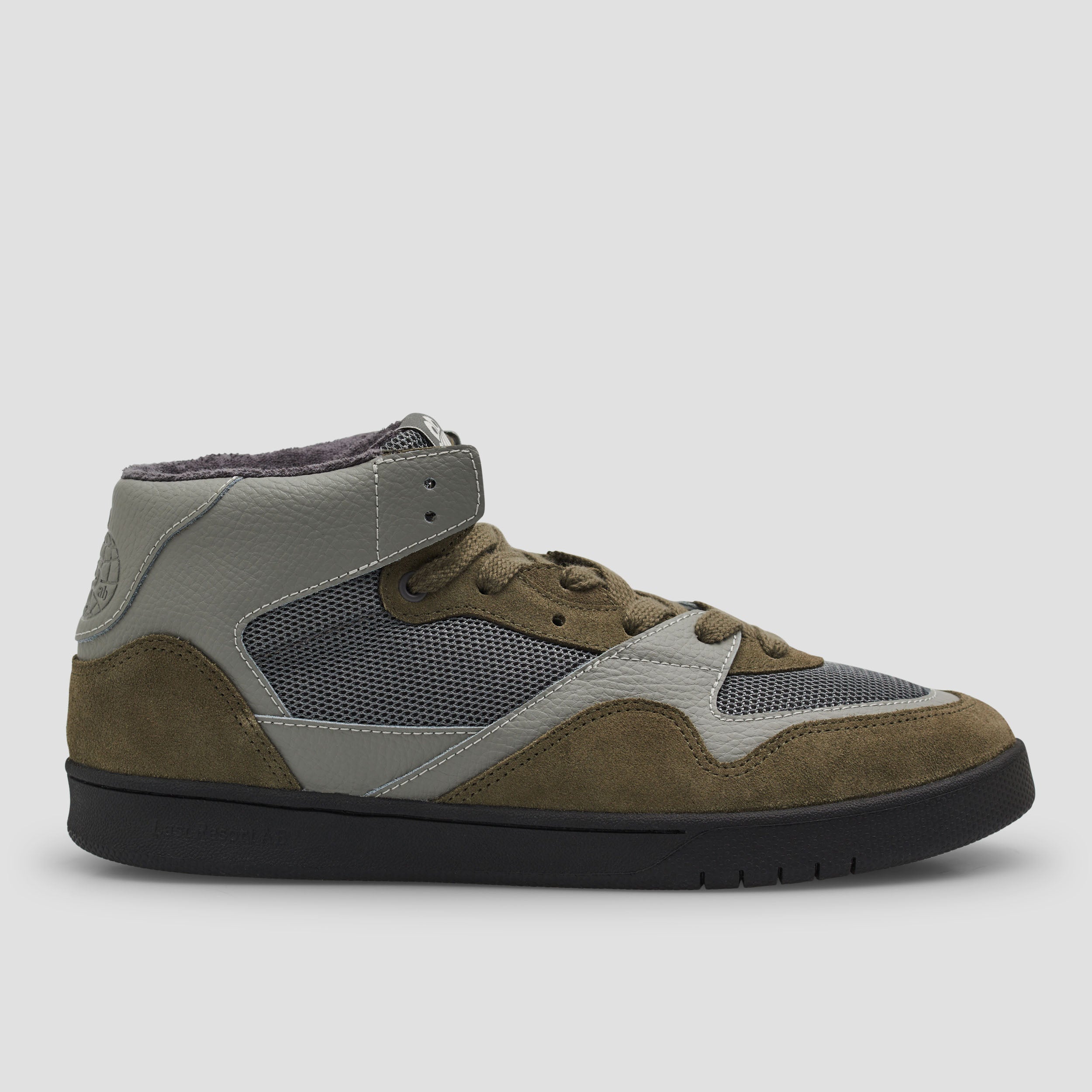 Last Resort AB CM002 MID Skate Shoes Olive Grey / Black