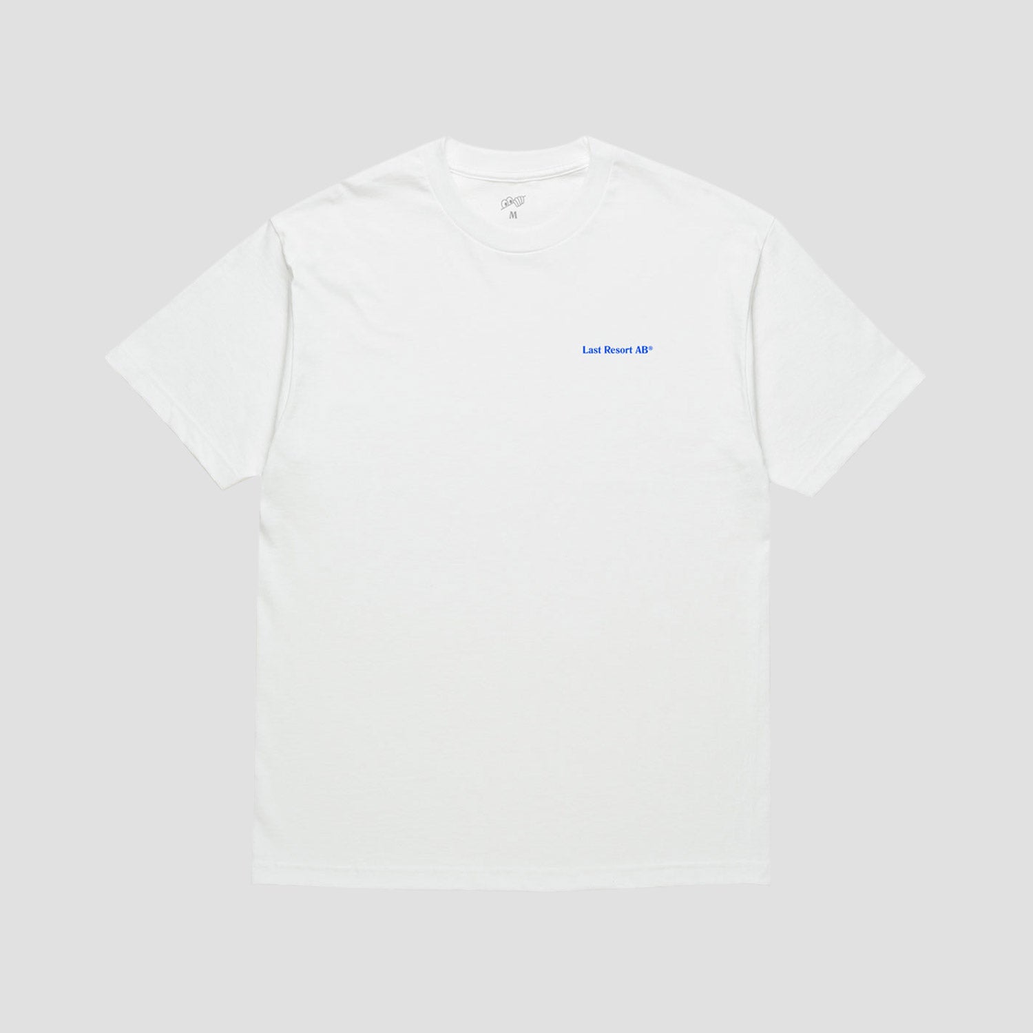 Last Resort AB Atlas Monogram T-Shirt White / Reflex Blue
