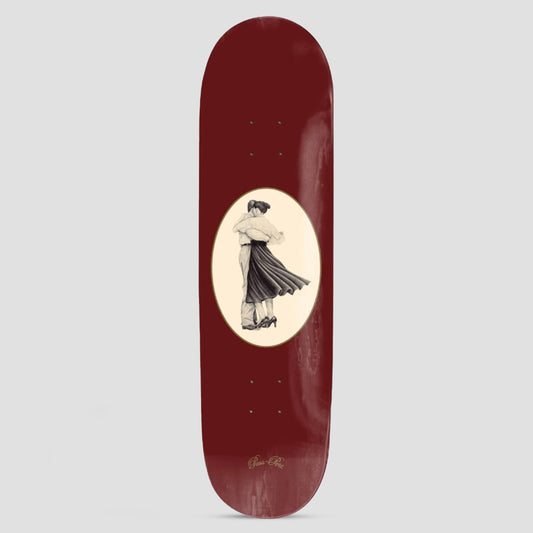 Passport 8.0 Dancer Series Skateboard Deck Red