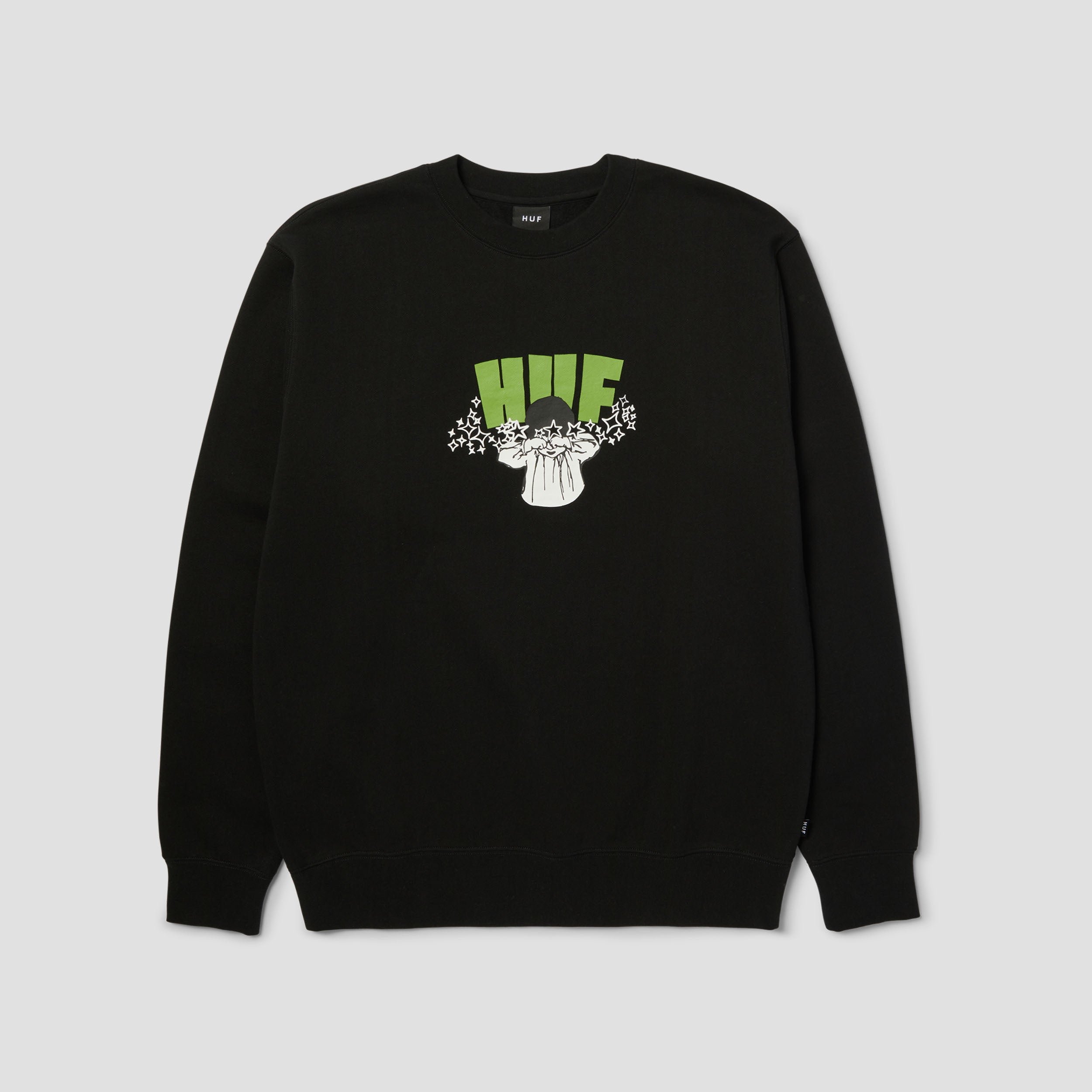 HUF Dazed Crew Black