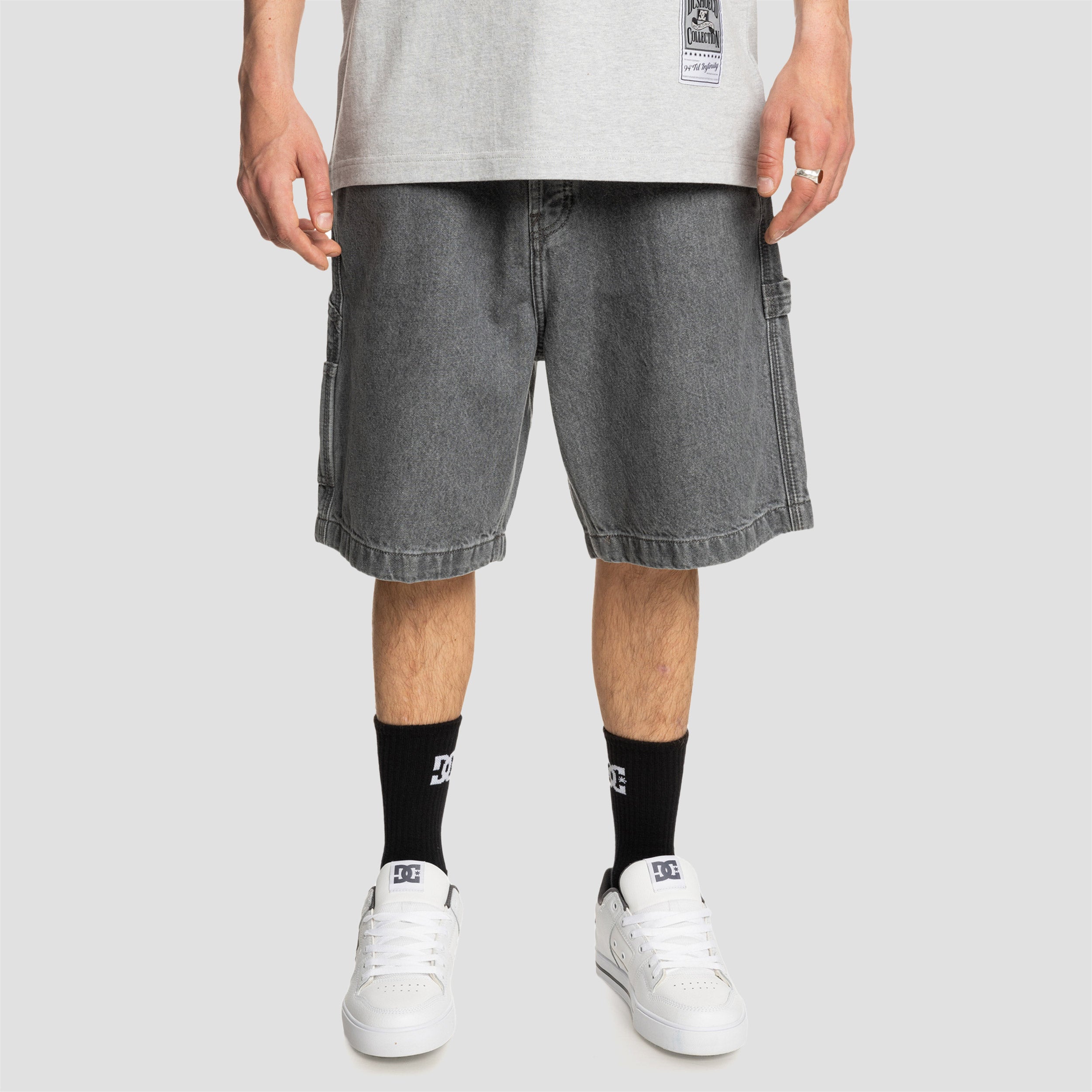 DC Carpenter Baggy Shorts RMG Medium Grey