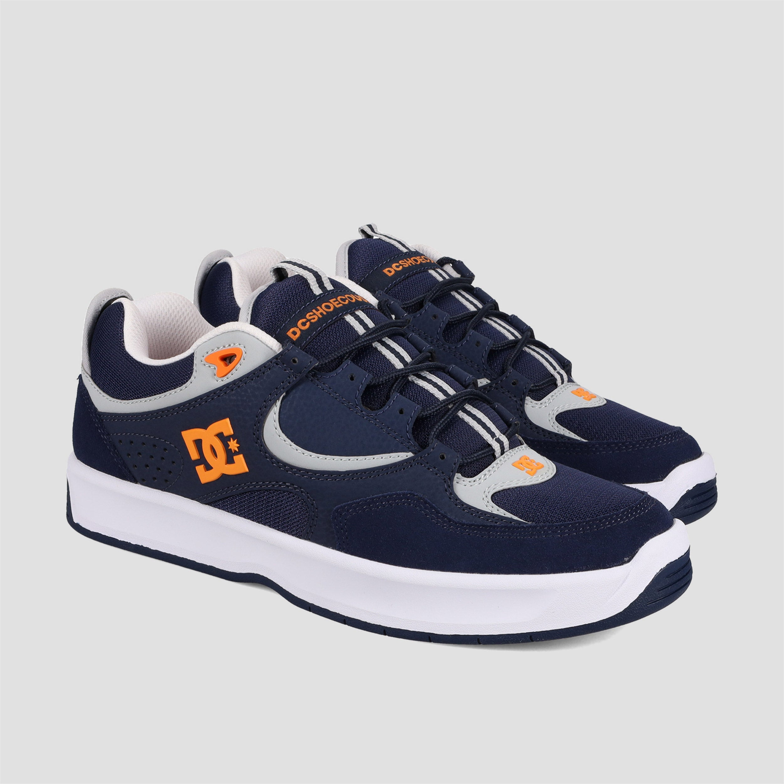 DC Kalynx Zero Skate Shoes Navy / Orange
