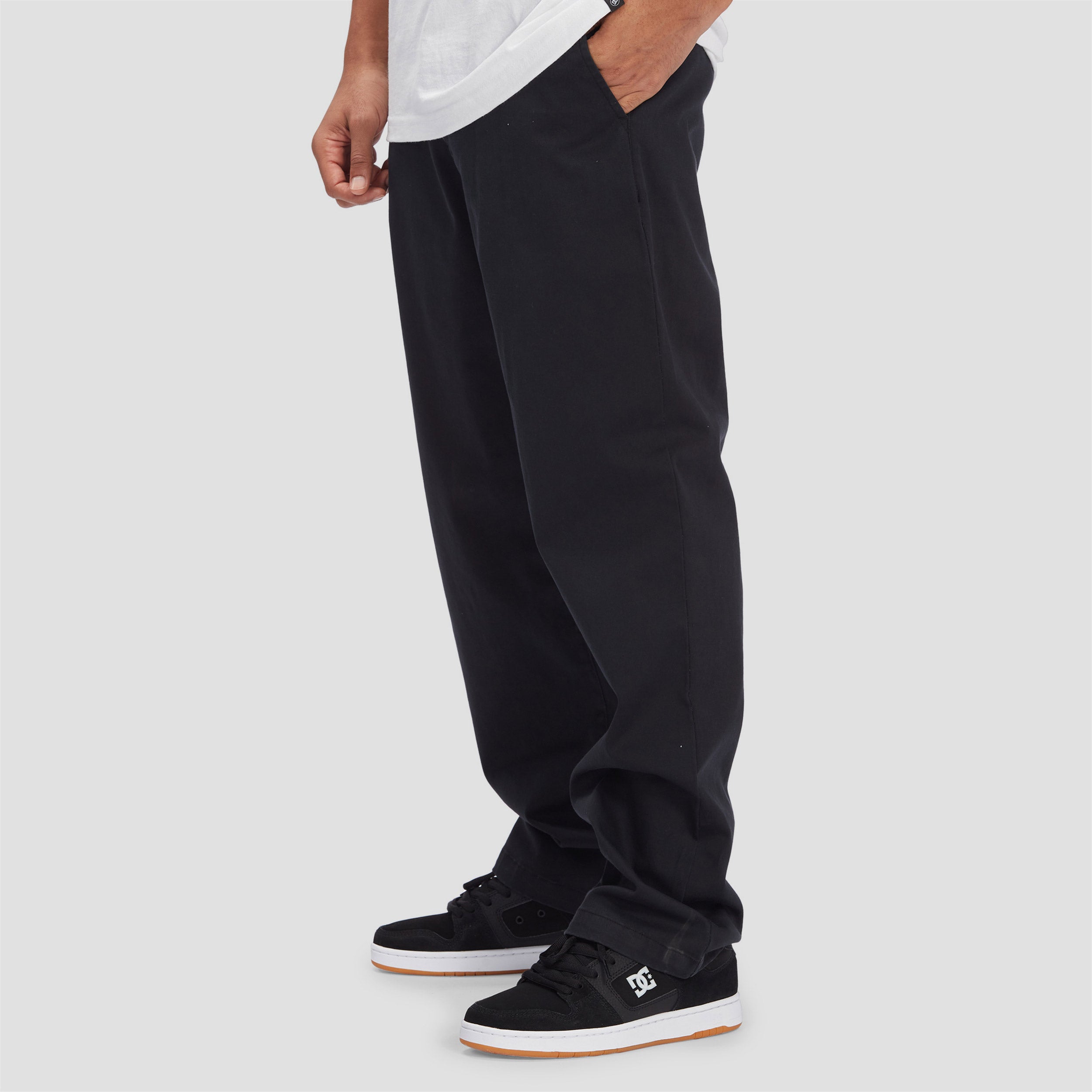 DC Worker Relaxed Chino Pant Black