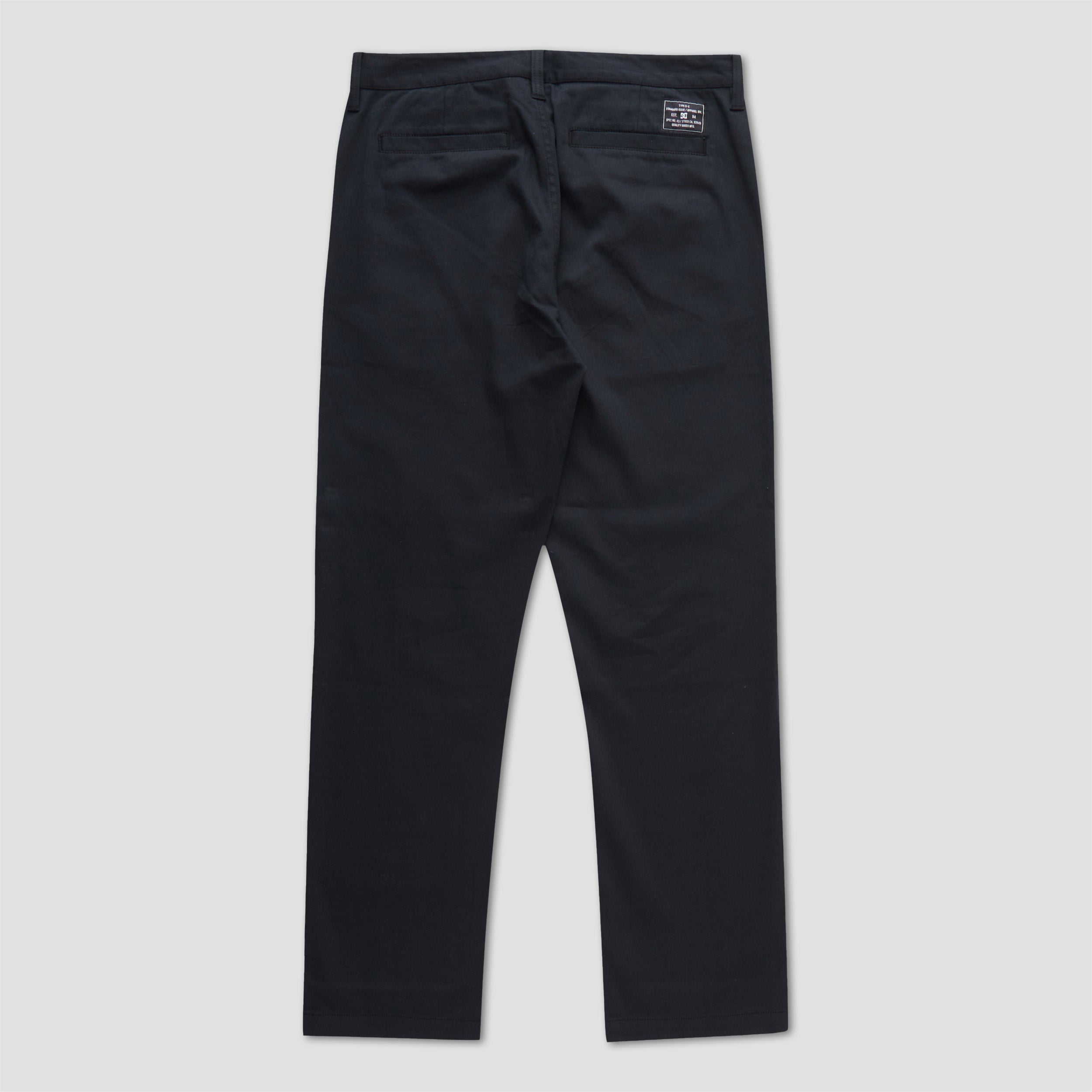 DC Worker Relaxed Chino Pant Black