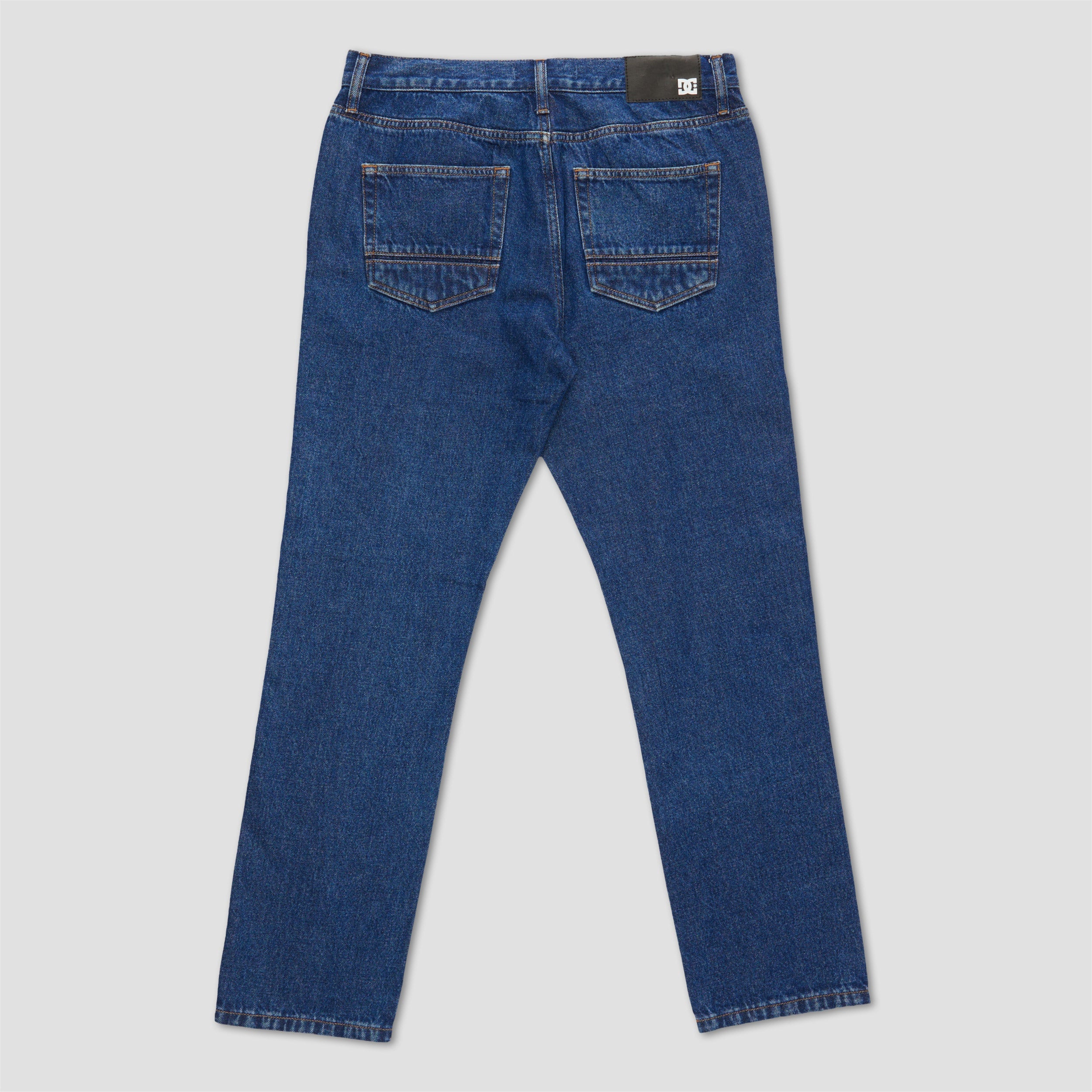 DC Worker Straight Denim Pant Ril Indigo Dark