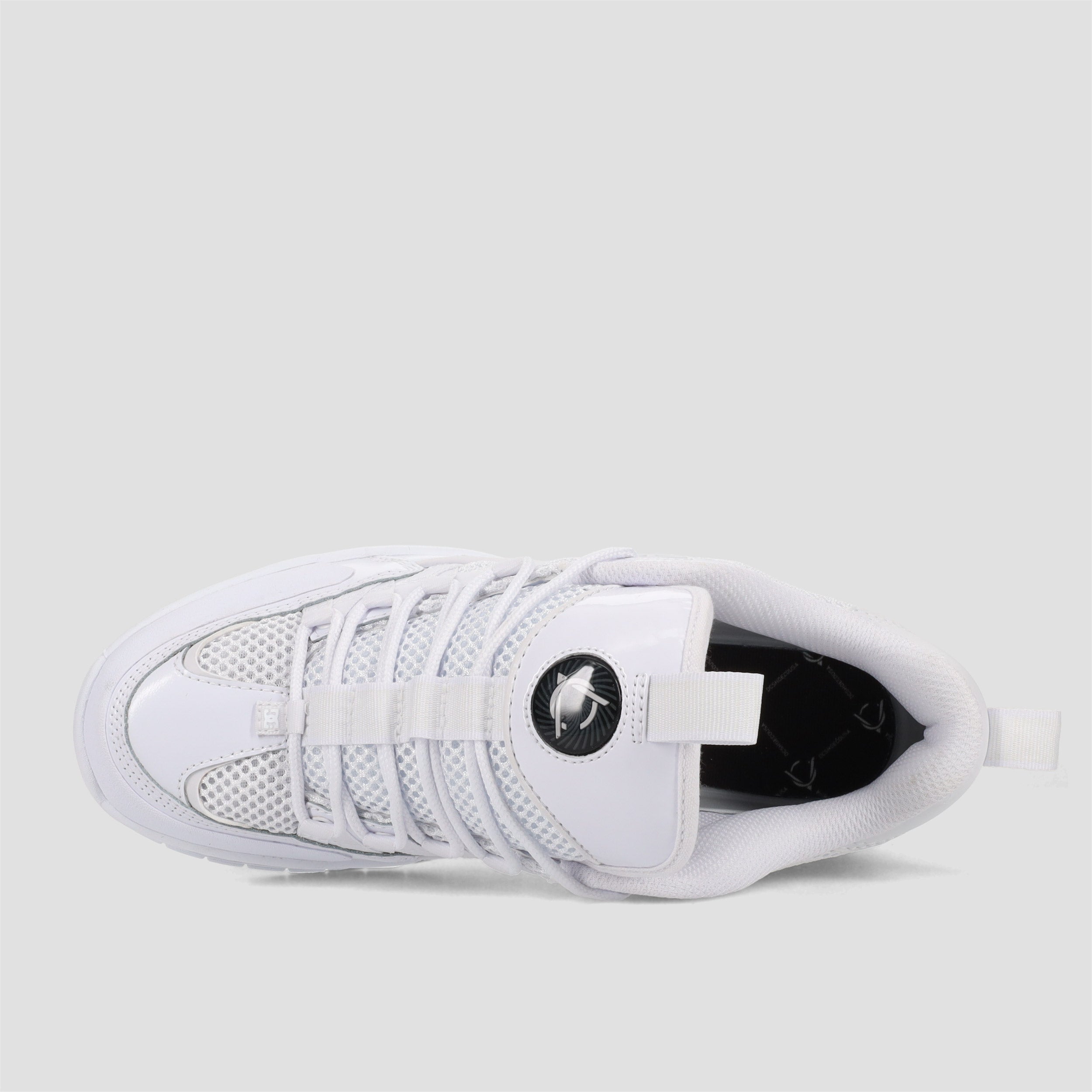 DC Lucien Skate Shoes White / White