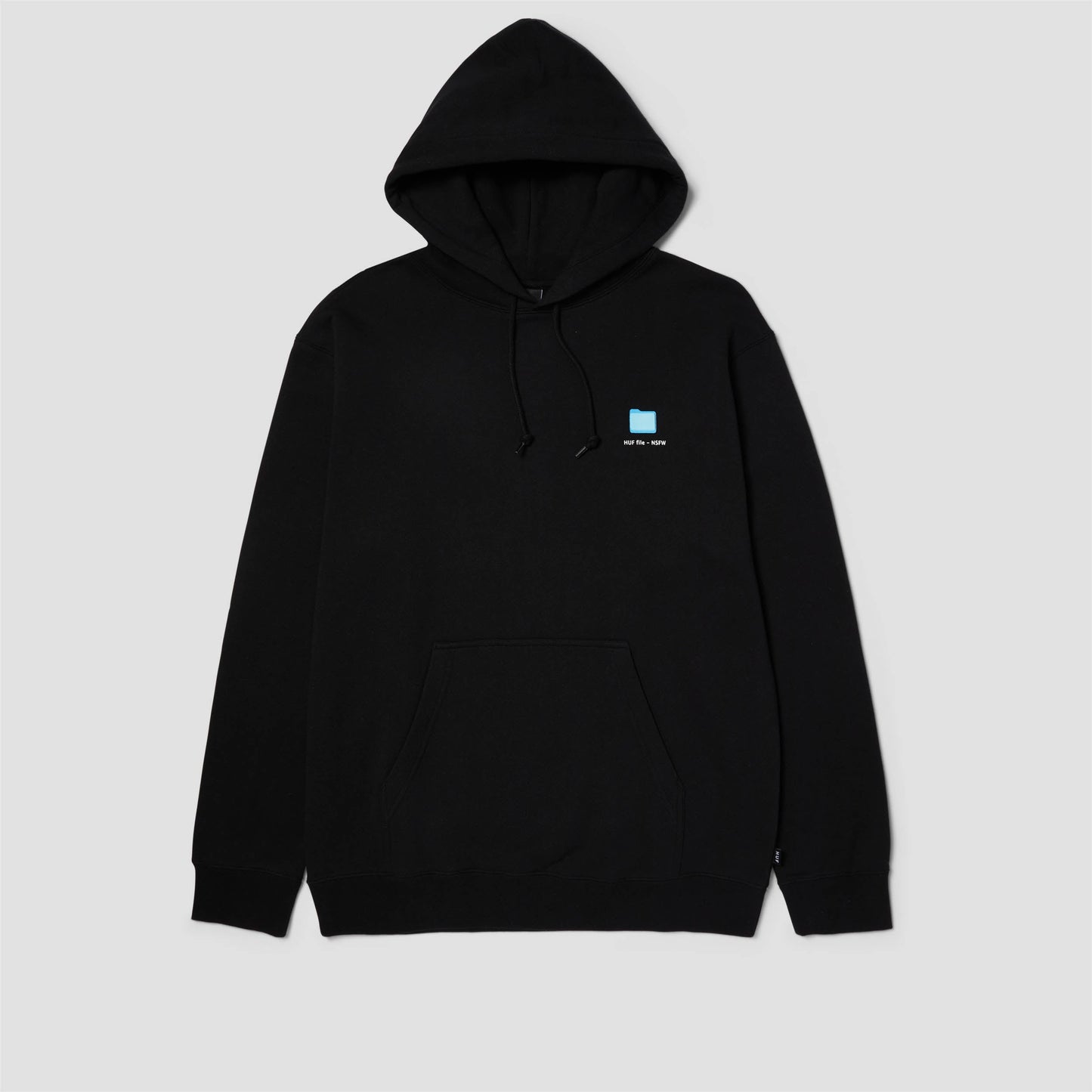 HUF Desktop Pullover Hood Black