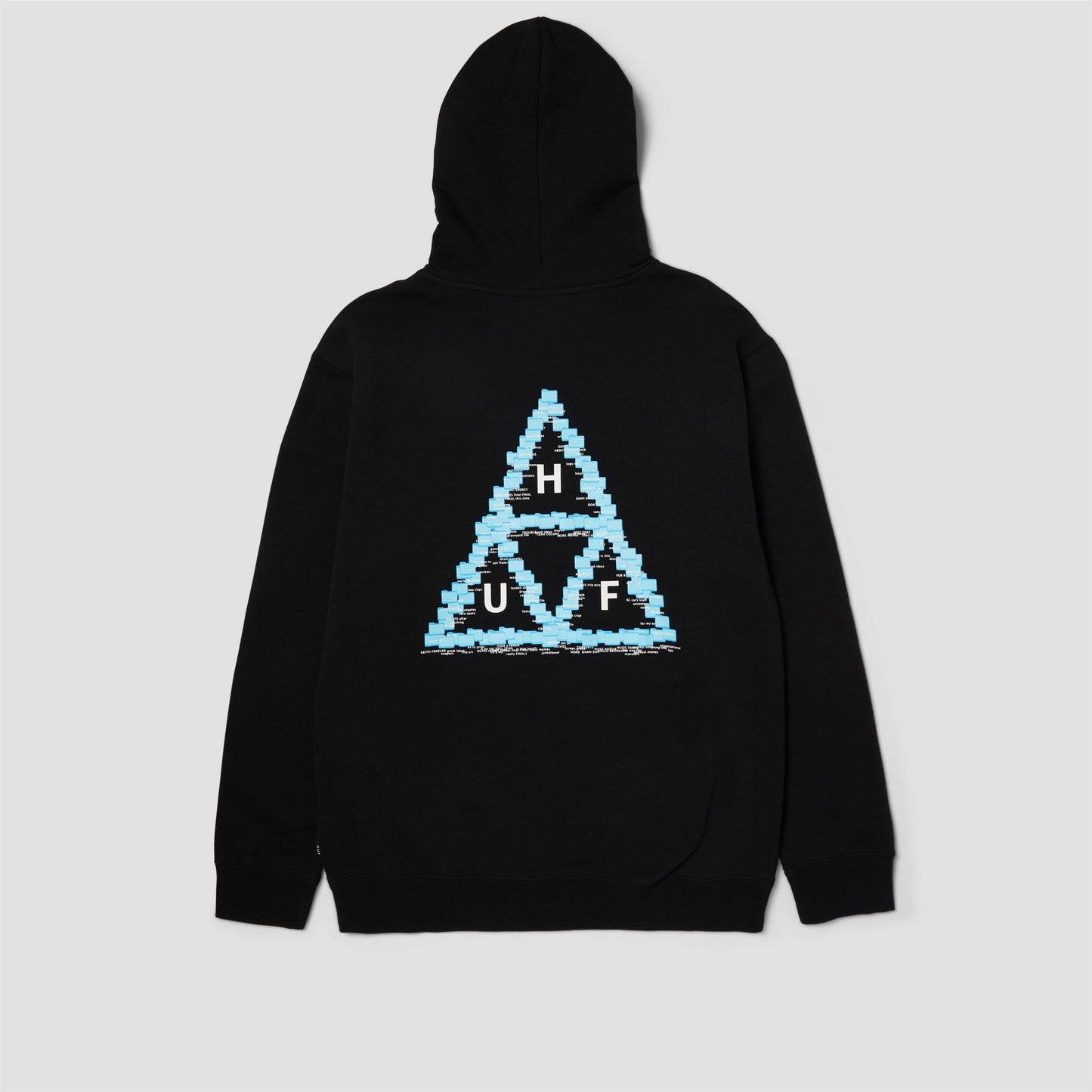 HUF Desktop Pullover Hood Black