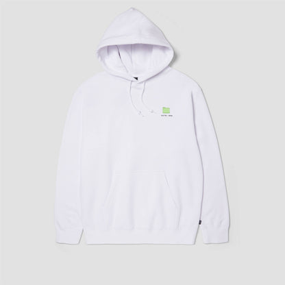 HUF Desktop Pullover Hood White