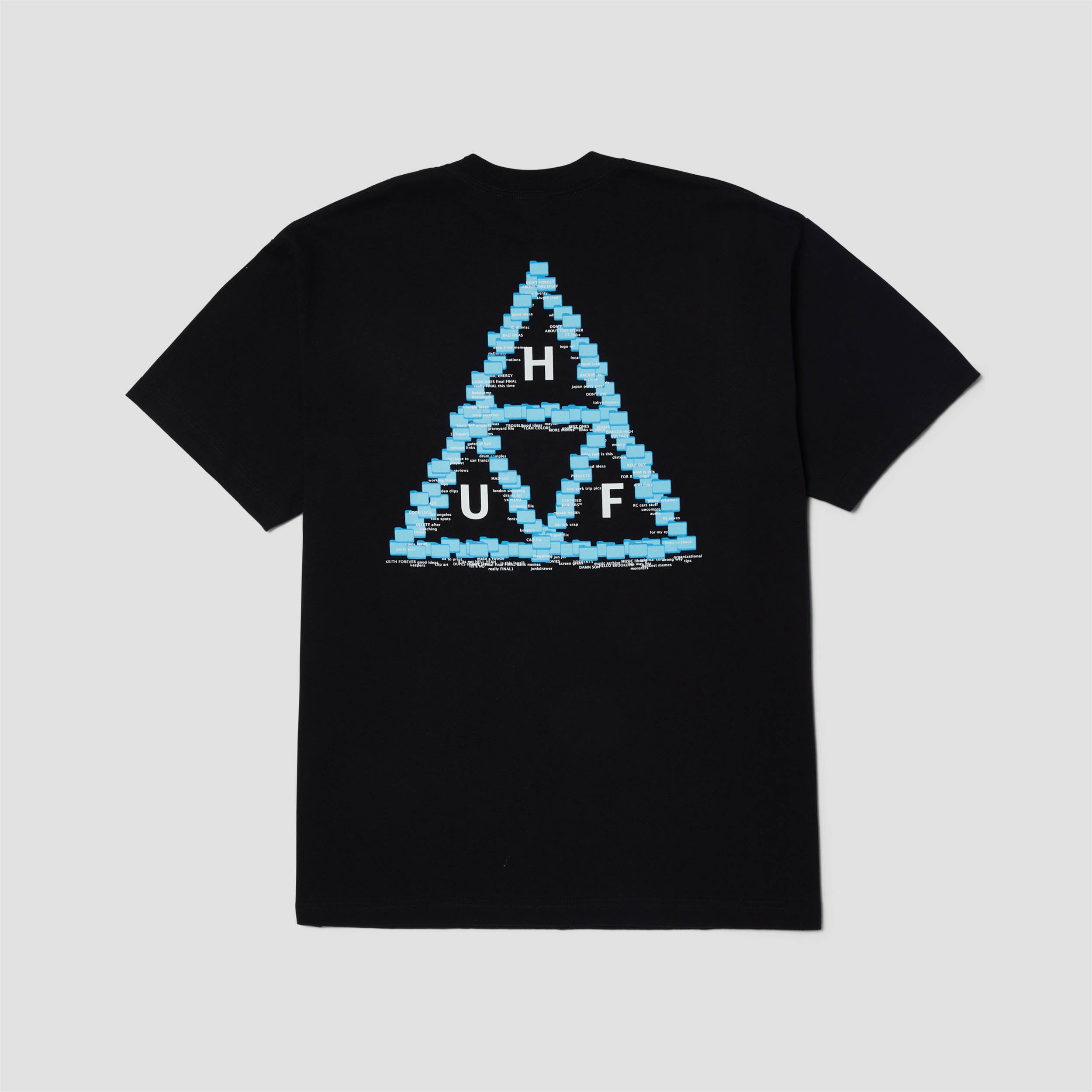 HUF Desktop Shortsleeve T-Shirt Black