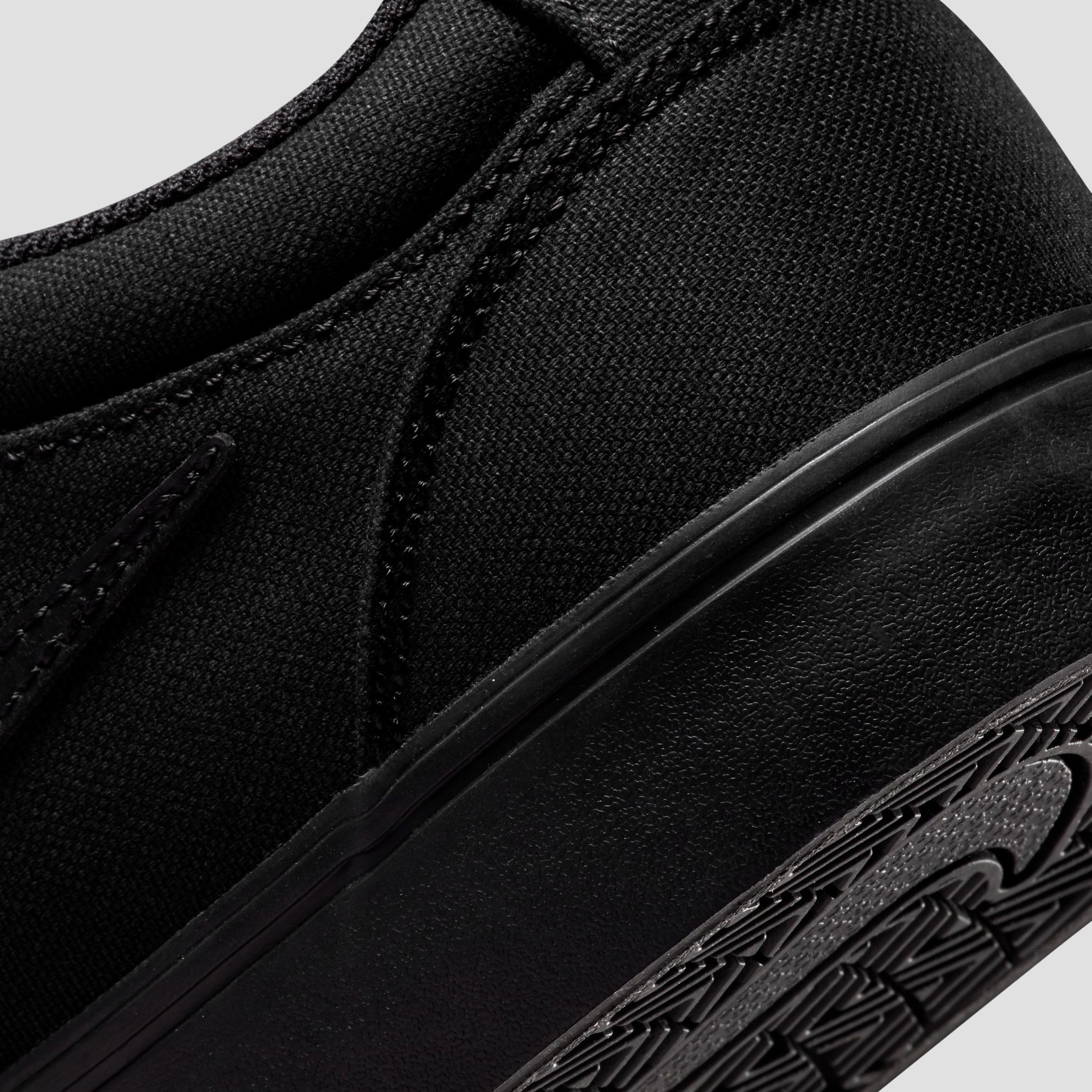 Nike SB Chron 2 Canvas Skate Shoes Black / Black - Black