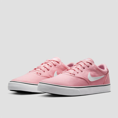 Nike SB Chron 2 Canvas Skate Shoes Pink Glaze / White / Pink Glaze / Black