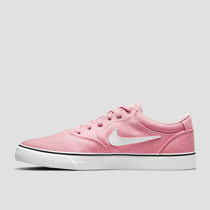 Nike SB Chron 2 Canvas Skate Shoes Pink Glaze / White / Pink Glaze / Black