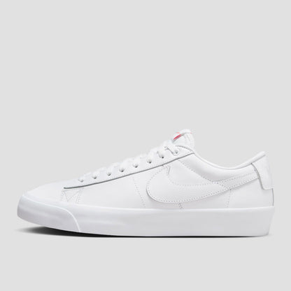 Nike SB Zoom Blazer Low Pro ISO GT Skate Shoes White / White - White - White