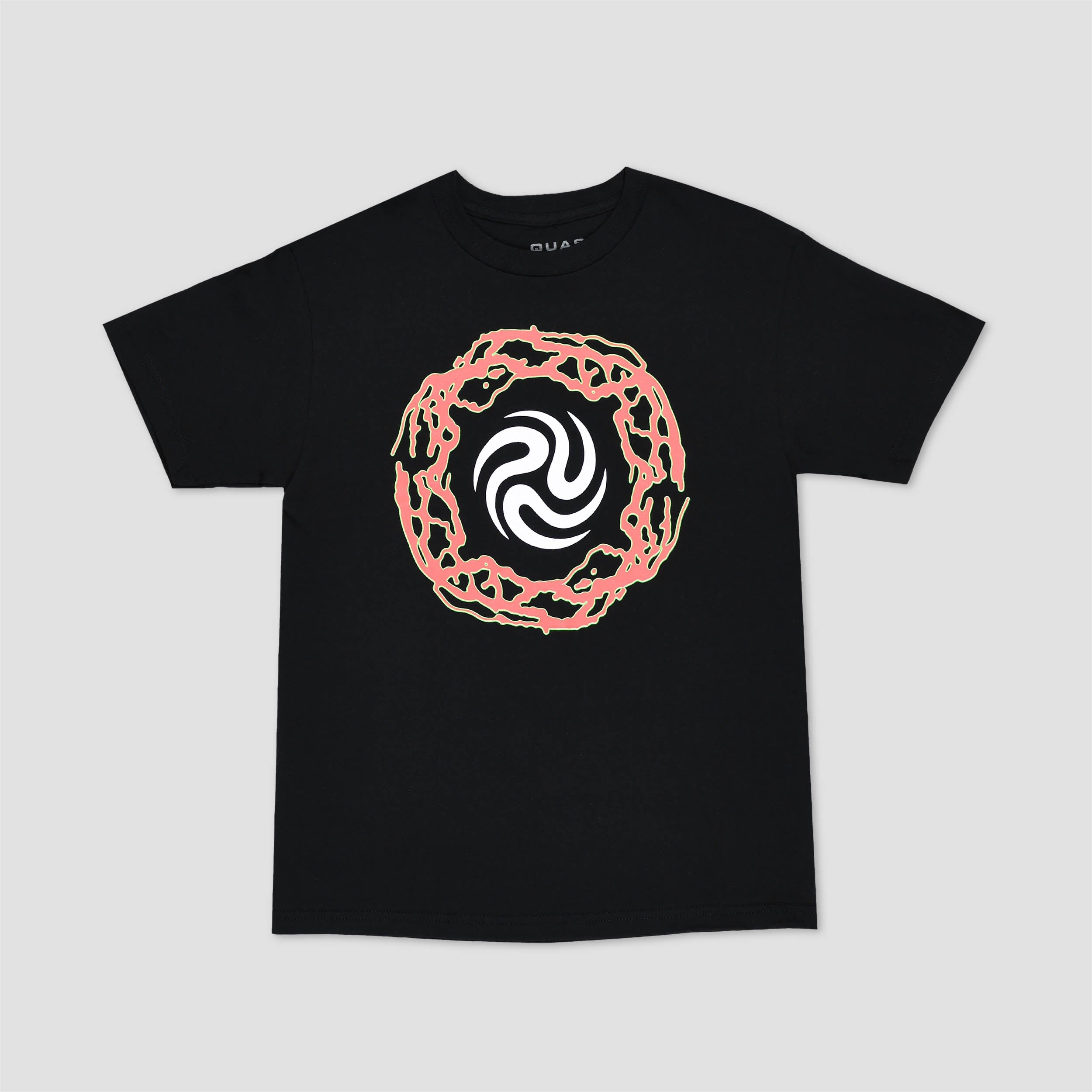 Quasi Drop-Out T-Shirt Black